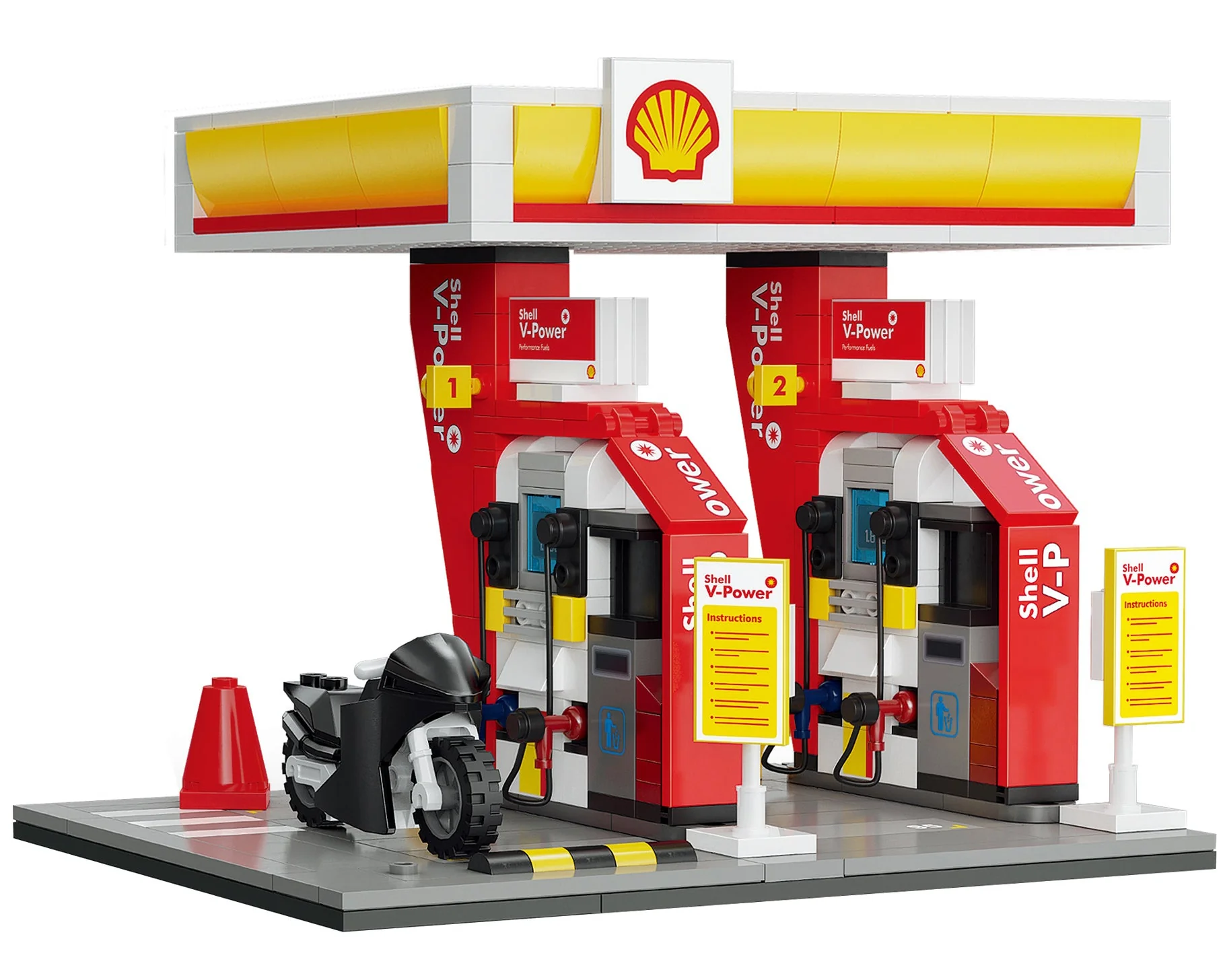 C66028W Shell Retail Station - 305 pcs - Image 4