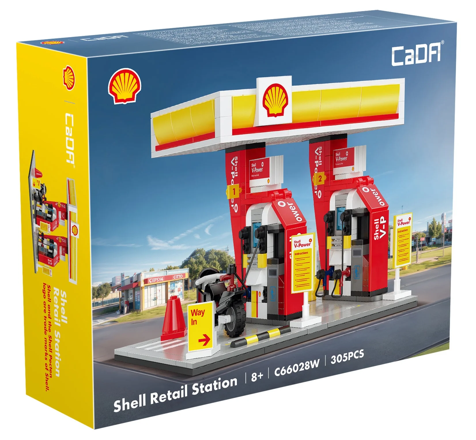 C66028W Shell Retail Station - 305 pcs - Image 5