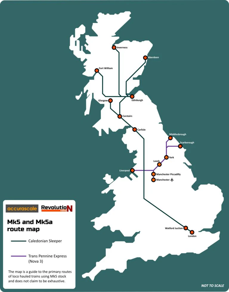 Caledonian Sleeper Mark 5 Highlander pack 2: Fort William 4-car pack - Image 3
