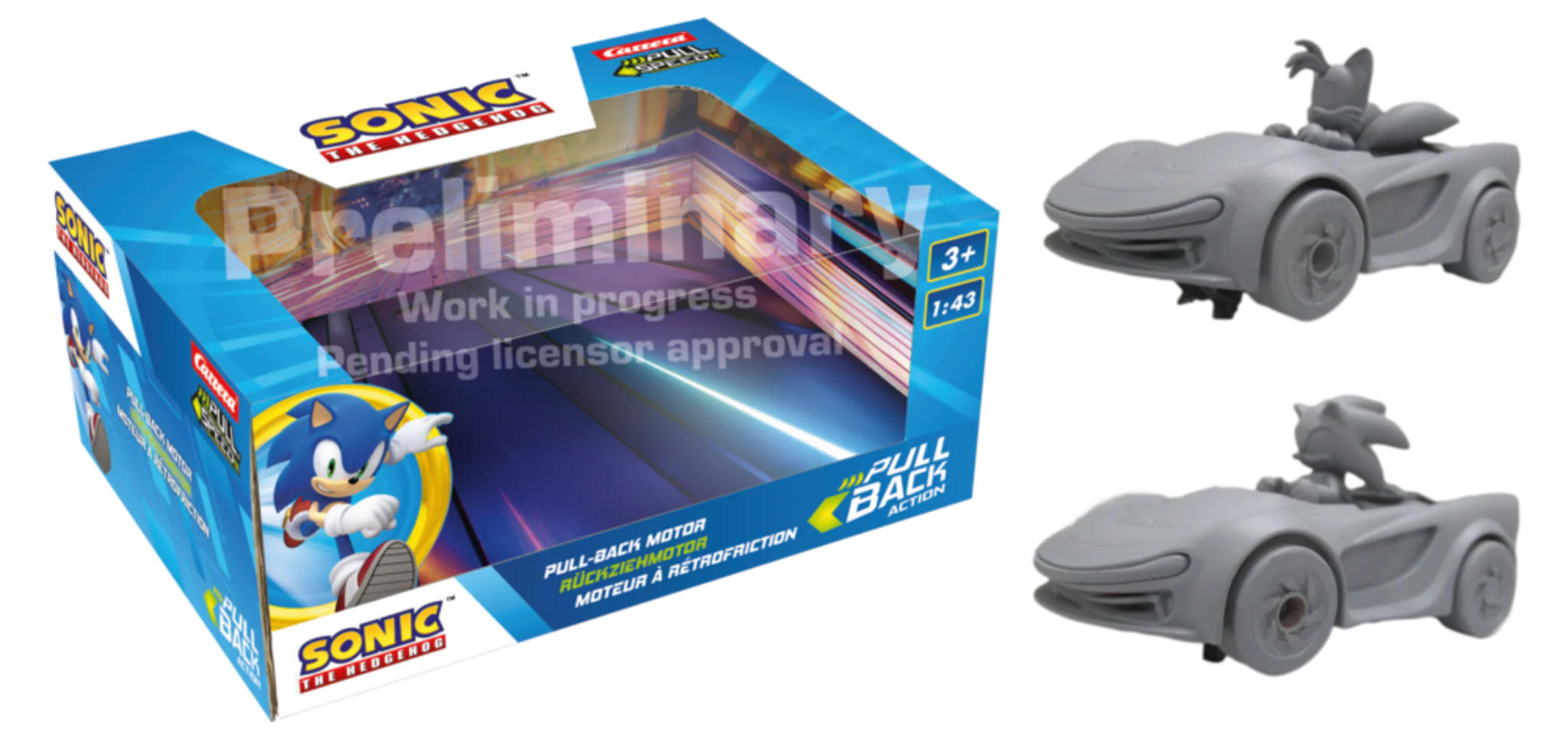 15813041 Carrera Pull & Speed Sonic Racing CrossWorlds - Twinpack