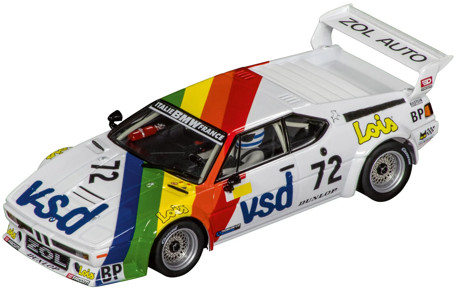 20027716 Carrera EVOLUTION BMW M1 "BMW Zol'Auto, No.72" 24h, 1981