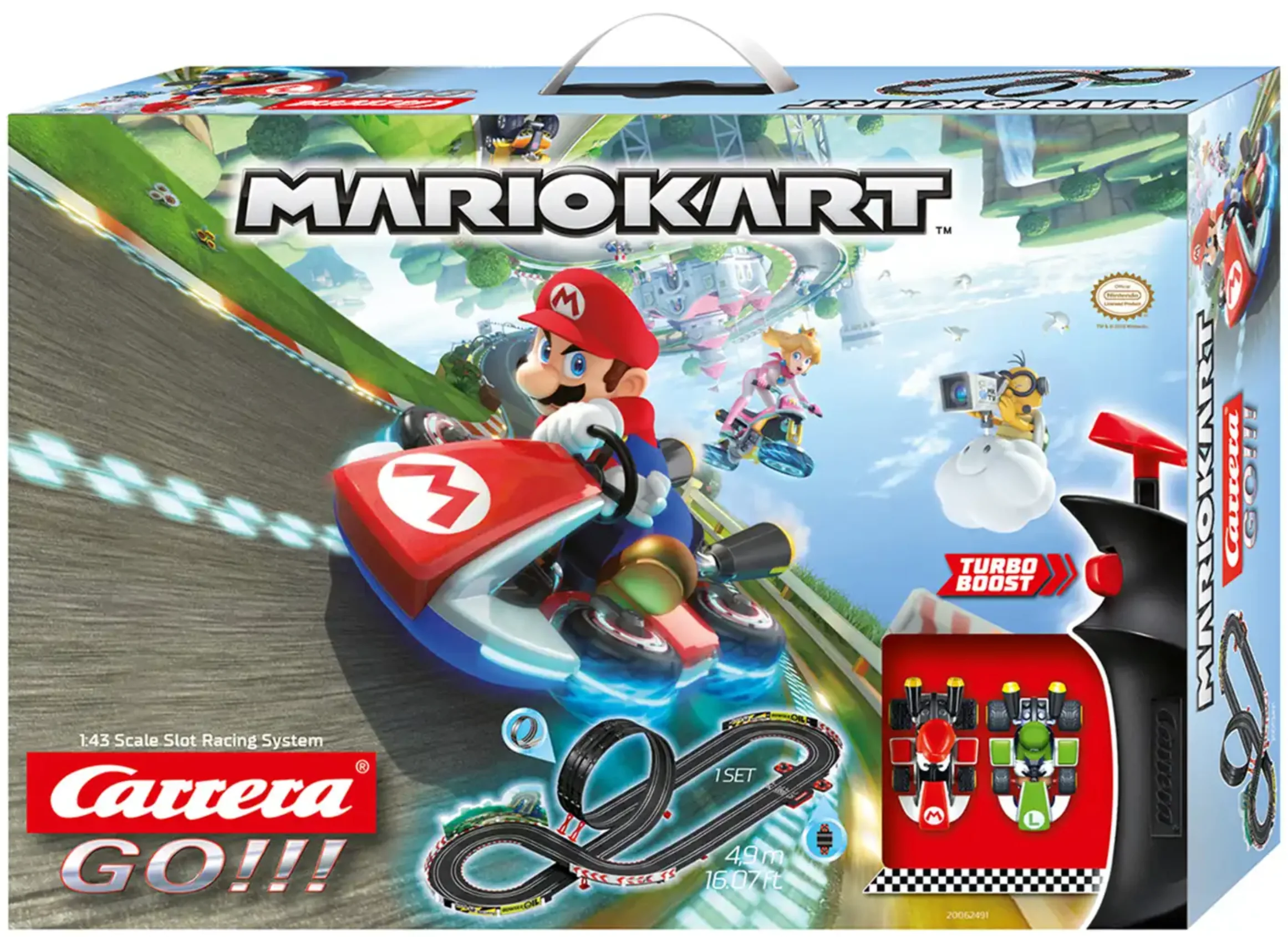 20062491UK Carrera GO!!! Mario Kart™ 8 - 1:43 Slot Car Racing Set