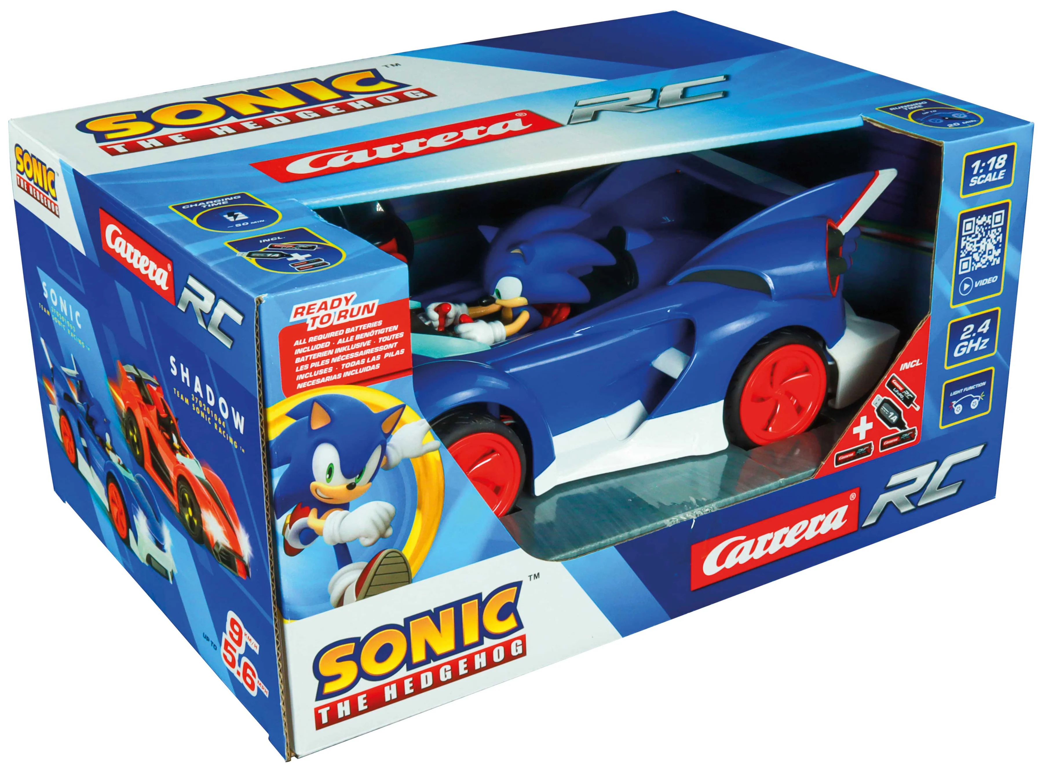 370201063 Carrera RC Sonic the Hedgehog™ - Team Sonic Racing, Sonic - Performance Version - Image 10