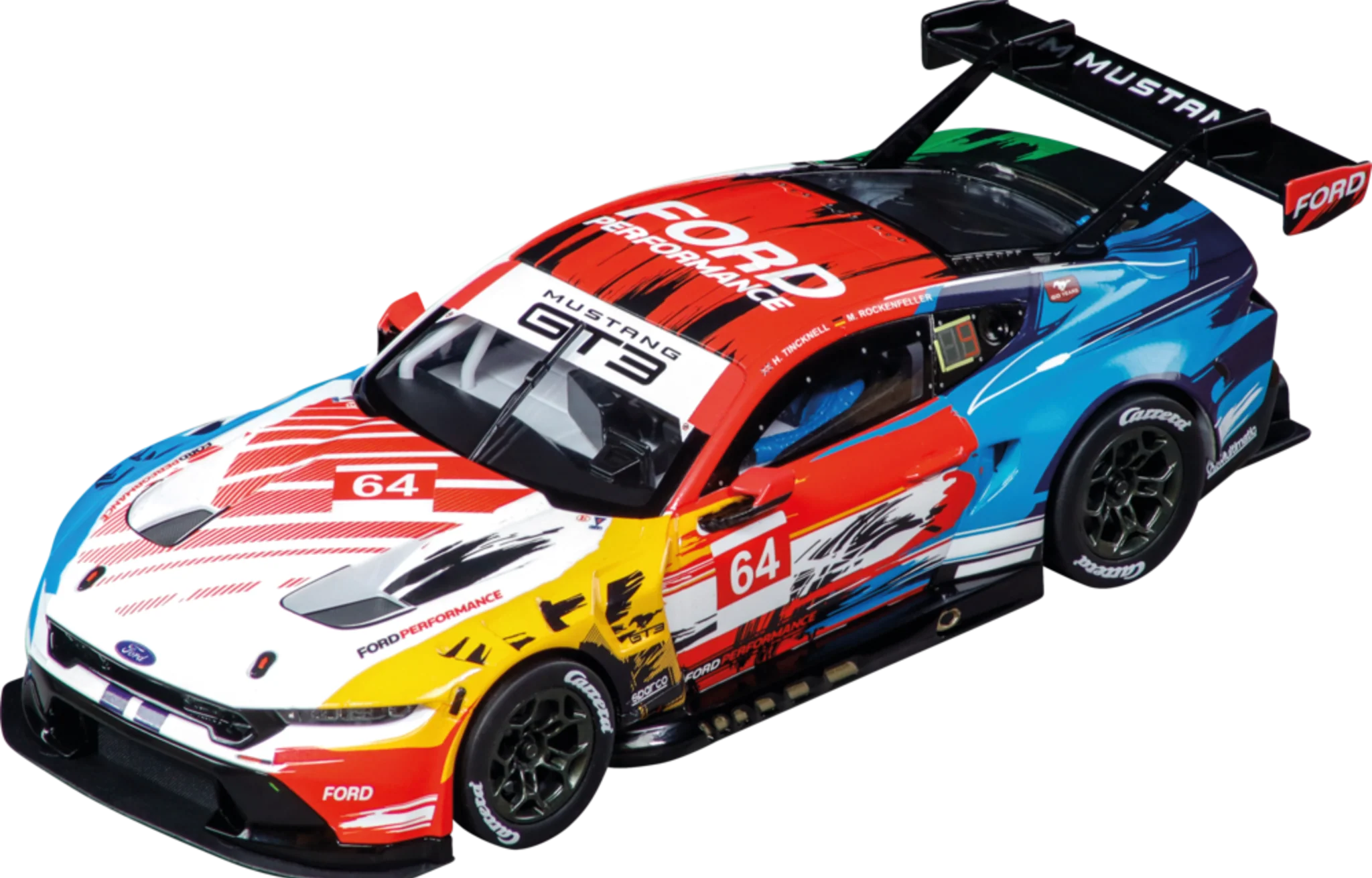 20032050 Carrera Digital 132 Ford Mustang GT3 "Champion Spirit, No.64" - Image 2