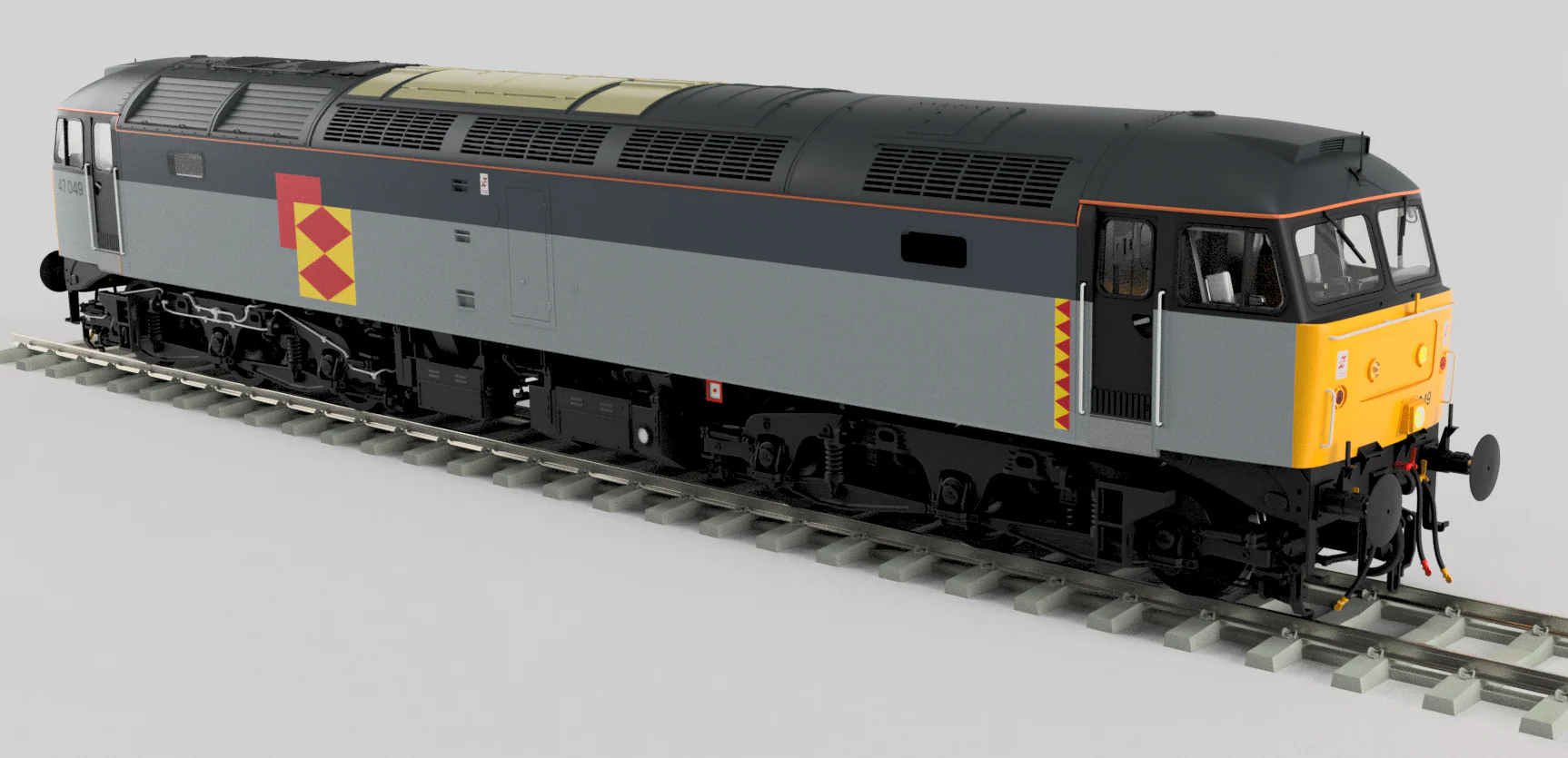 CM-47049-TGRfD-SF Class 47 Railfreight Distribution No.47049 Diesel Locomotive - DCC Sound - Image 2