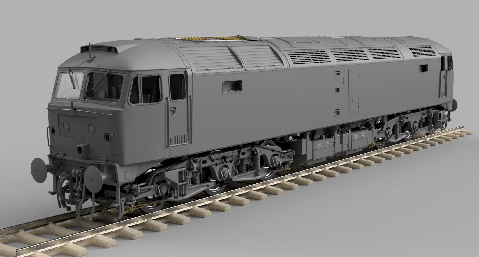CM-47358-ORW Highly Detailed Premium Weathered Class 47/3 Original Railfreight No.47358 Diesel Locomotive - Image 3