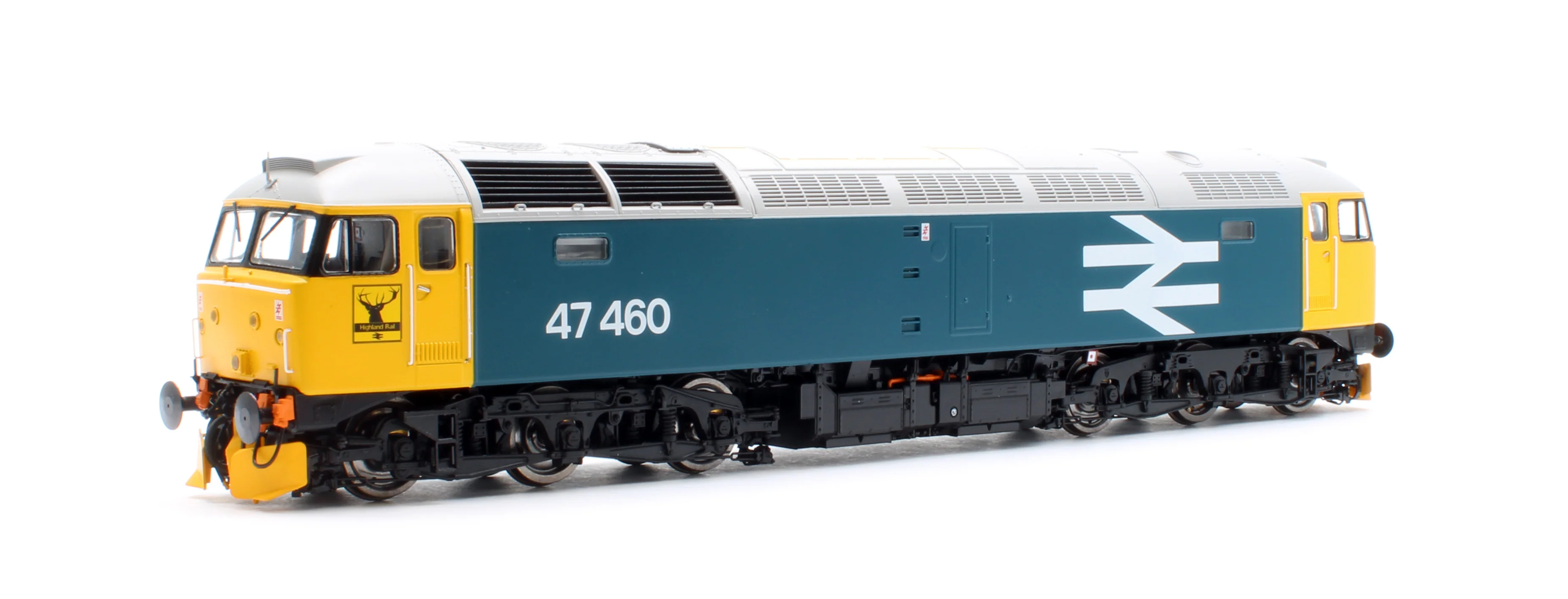 CM-47460-LL-SF Class 47 BR Blue Large Logo No.47460 Diesel Locomotive - DCC Sound