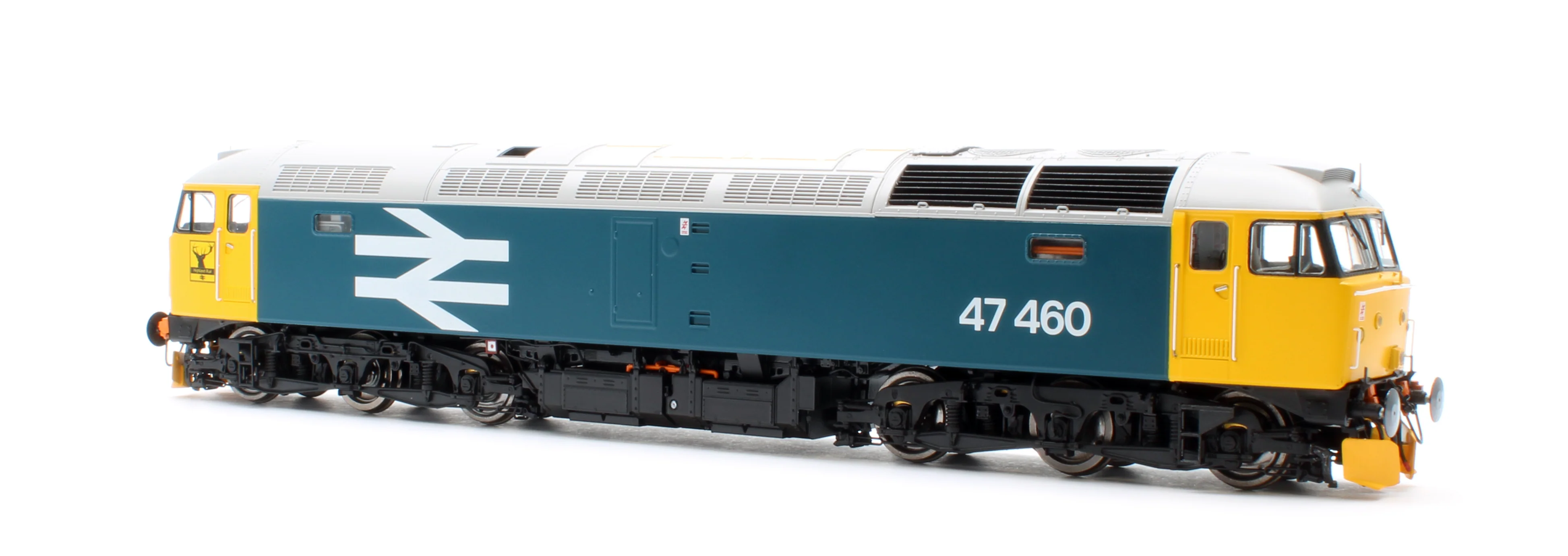 CM-47460-LL-SF Class 47 BR Blue Large Logo No.47460 Diesel Locomotive - DCC Sound - Image 2