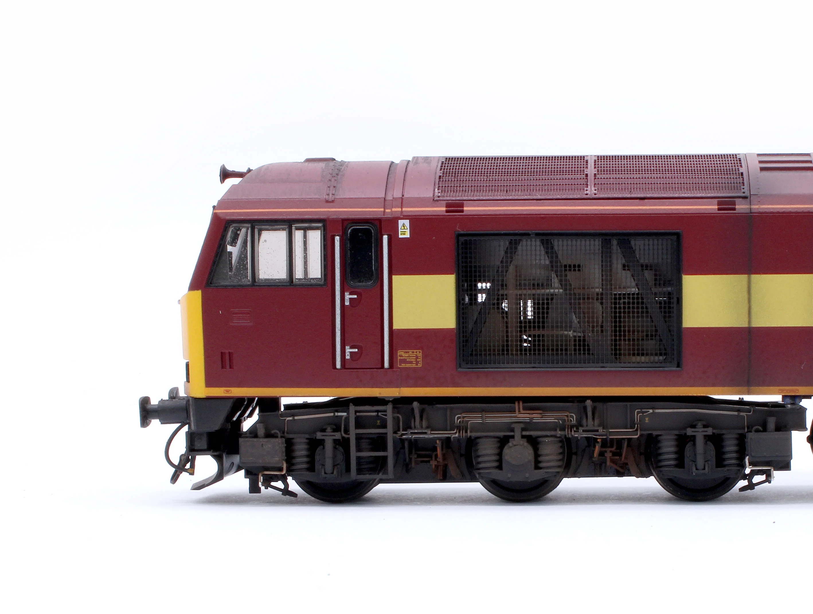 CM-60018-EWSW Highly Detailed Premium Weathered Class 60 018 EWS Diesel Electric Locomotive - Image 6