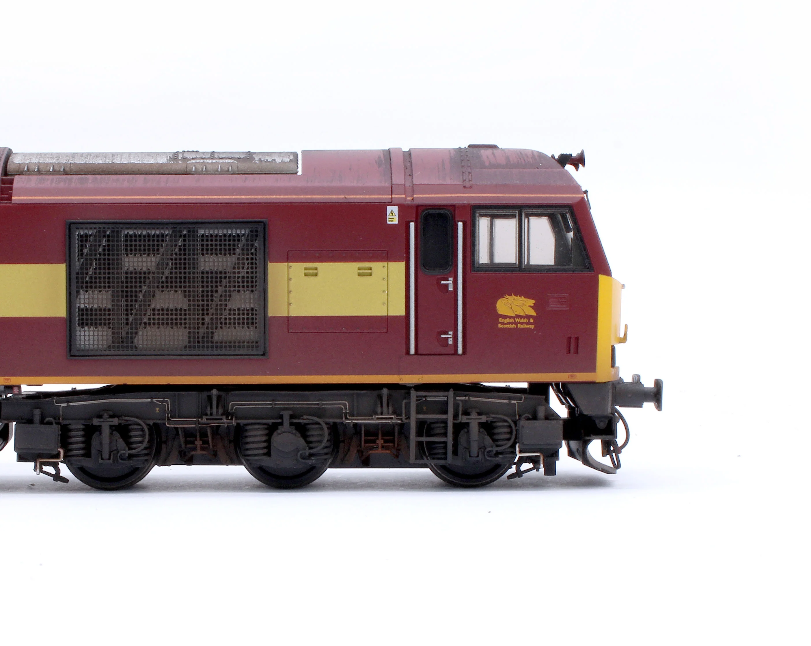 CM-60018-EWSW Highly Detailed Premium Weathered Class 60 018 EWS Diesel Electric Locomotive - Image 8