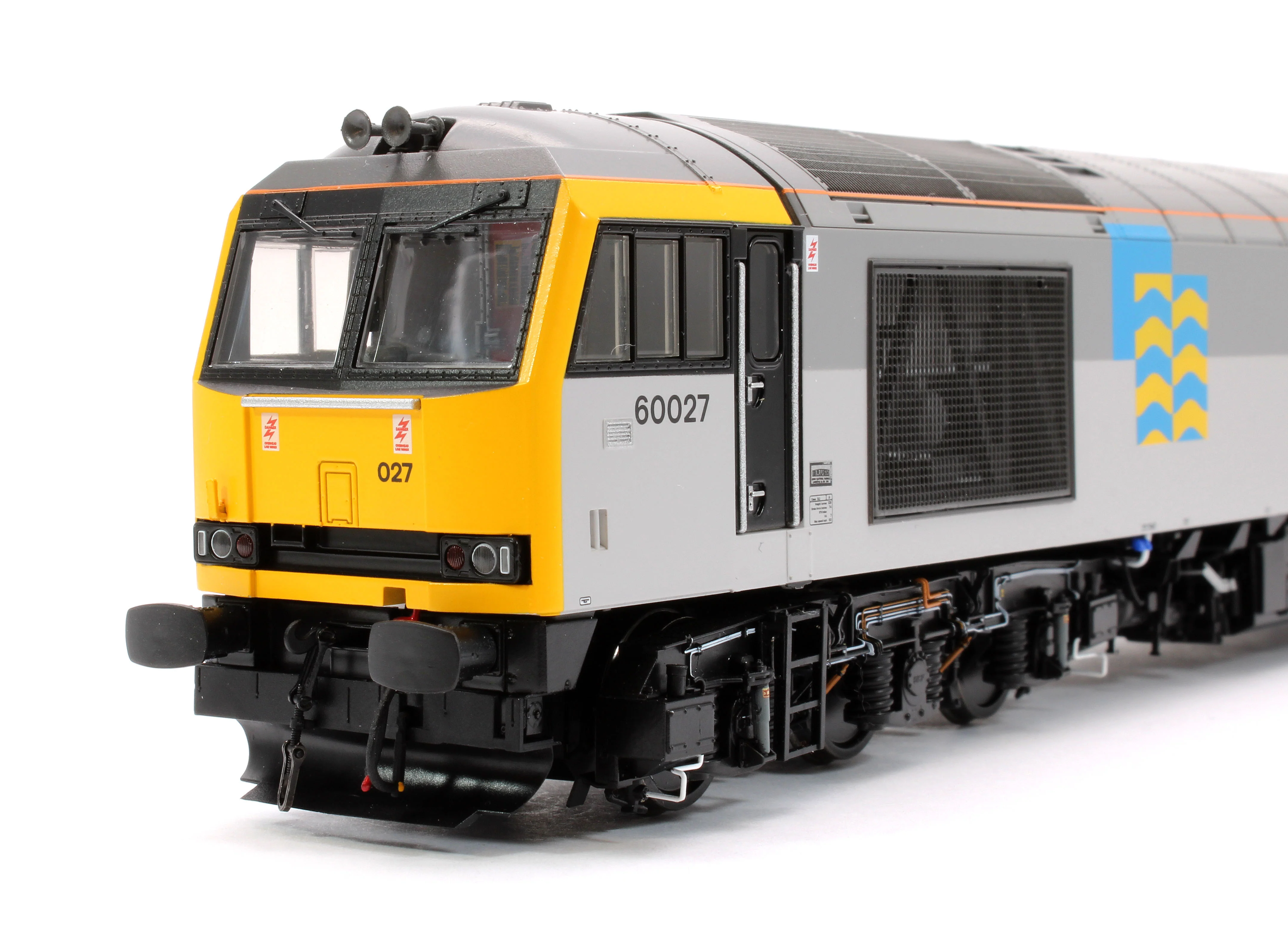 CM-60027-TGP-SOUND Class 60 027 “Joseph Banks” Triple Grey Petroleum Diesel Electric Locomotive - DCC Sound - Image 10