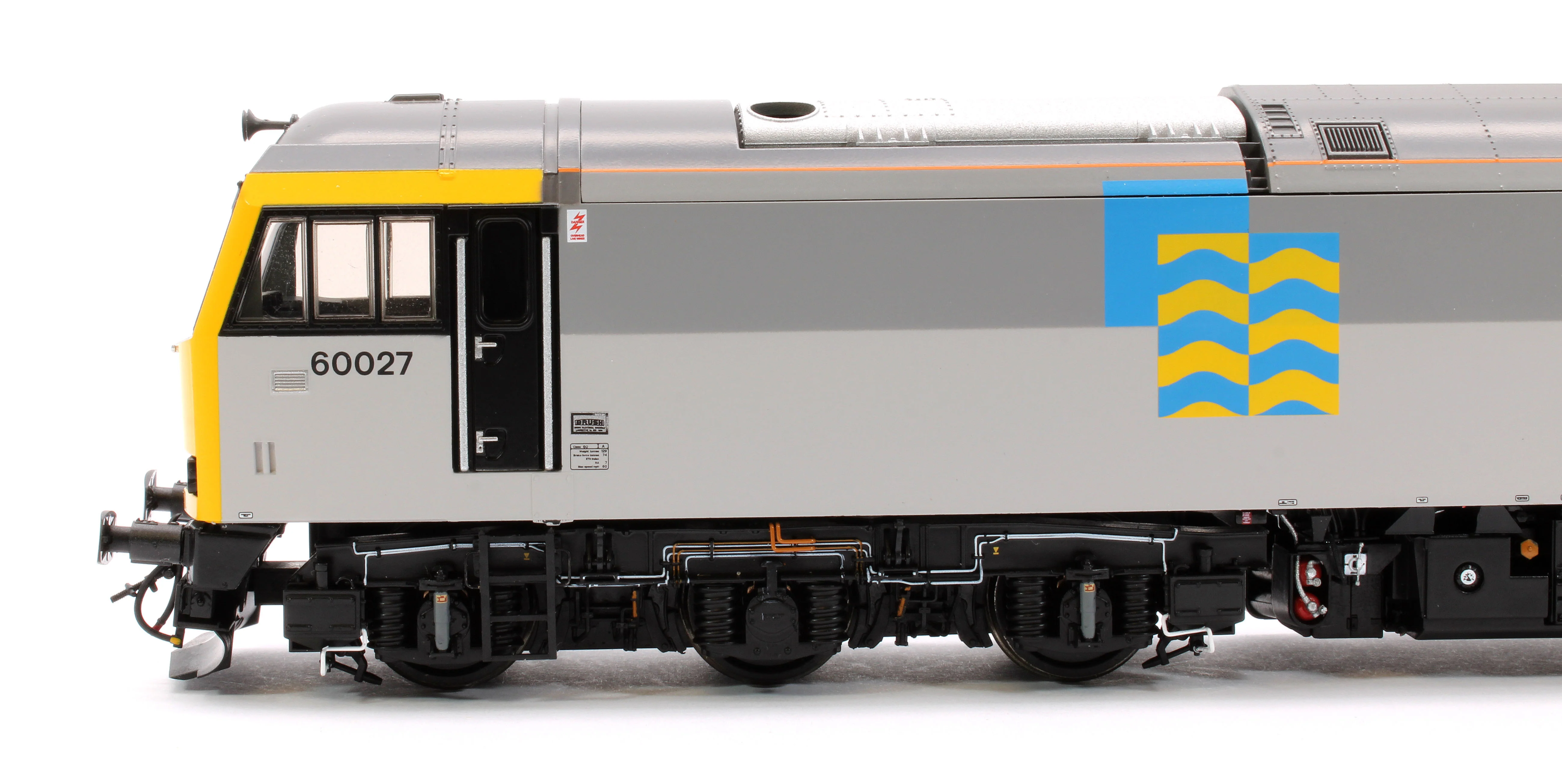 CM-60027-TGP Class 60 027 “Joseph Banks” Triple Grey Petroleum Diesel Electric Locomotive - Image 6