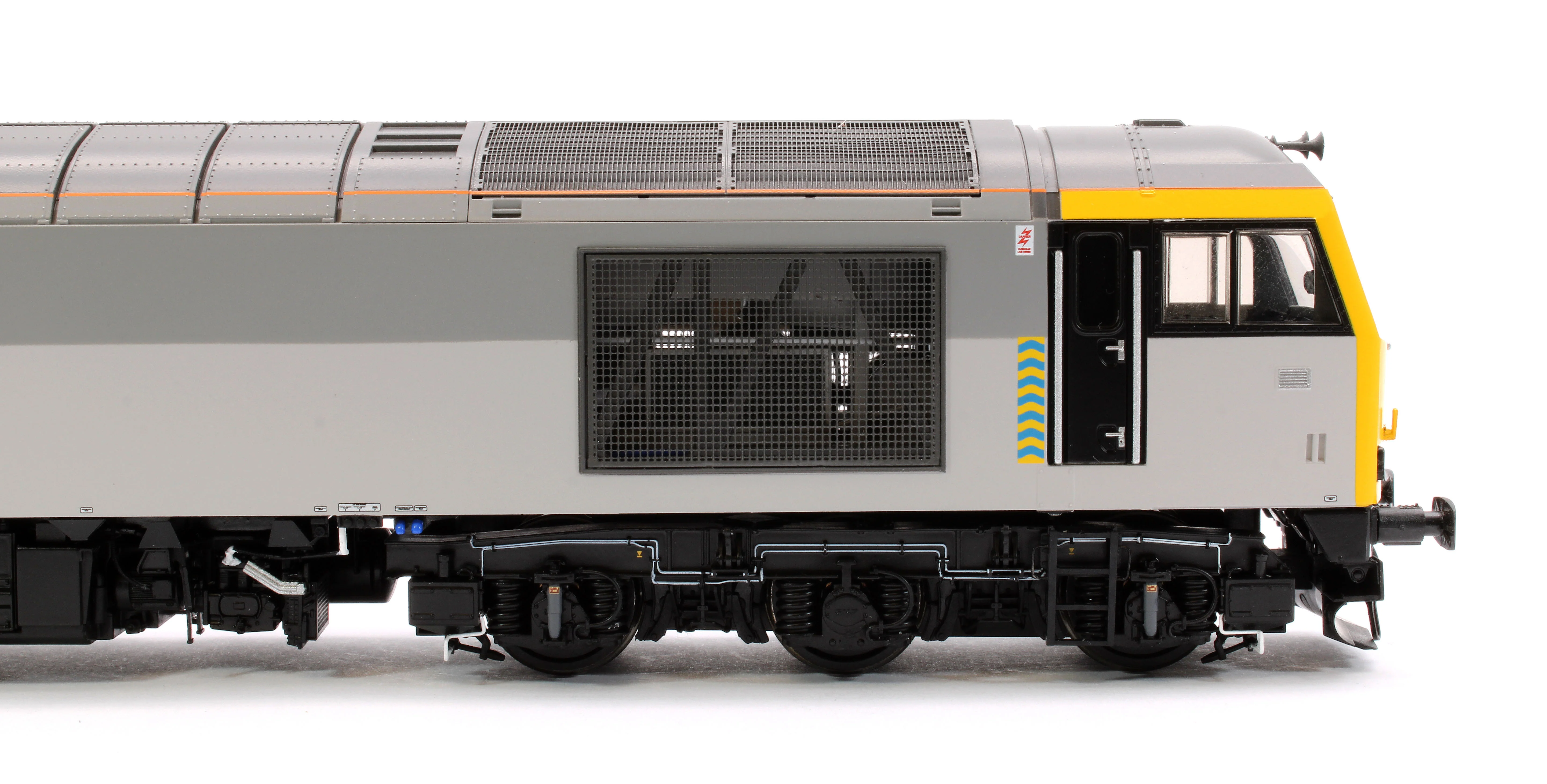 CM-60027-TGP Class 60 027 “Joseph Banks” Triple Grey Petroleum Diesel Electric Locomotive - Image 7