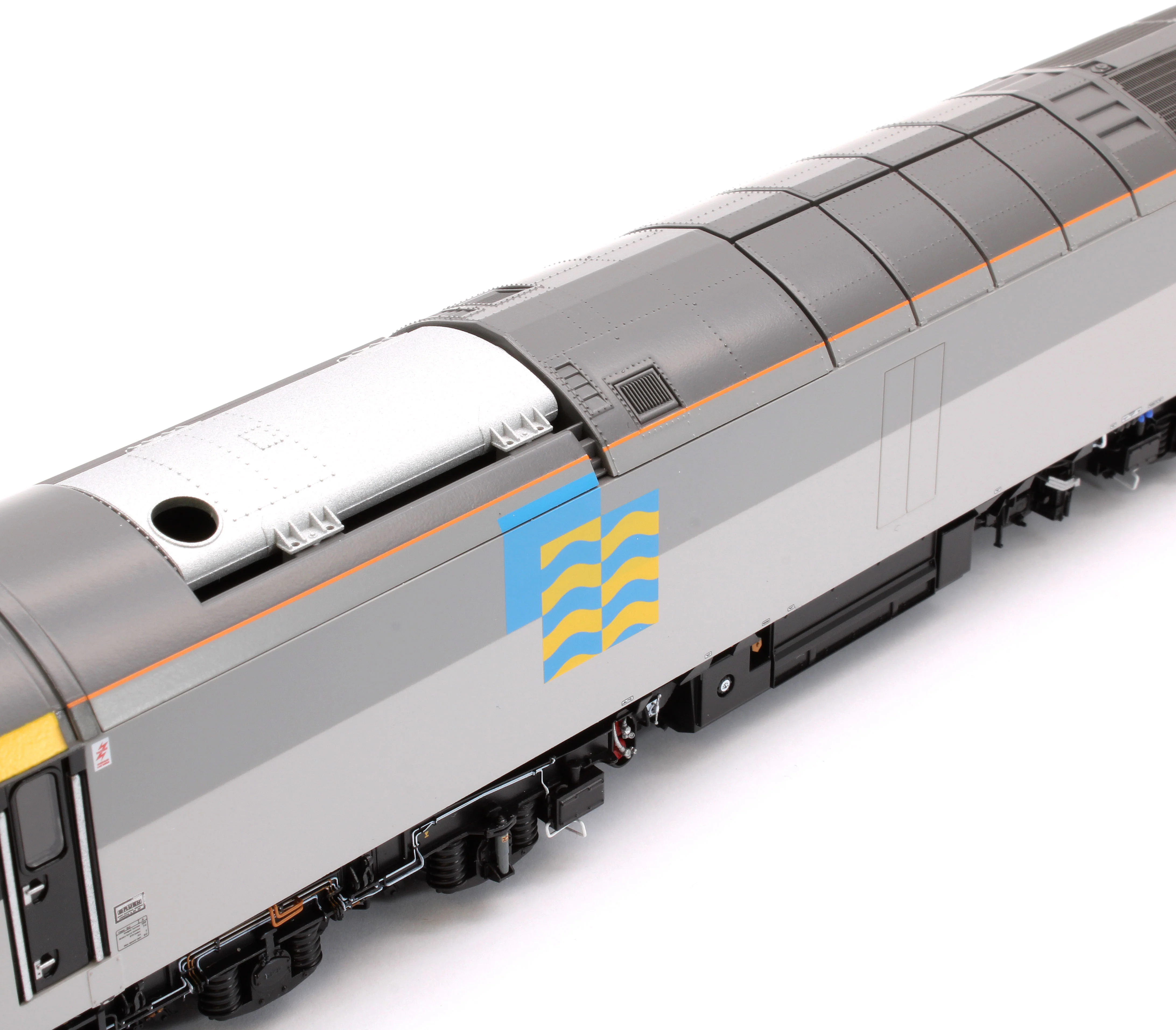 CM-60027-TGP Class 60 027 “Joseph Banks” Triple Grey Petroleum Diesel Electric Locomotive - Image 9