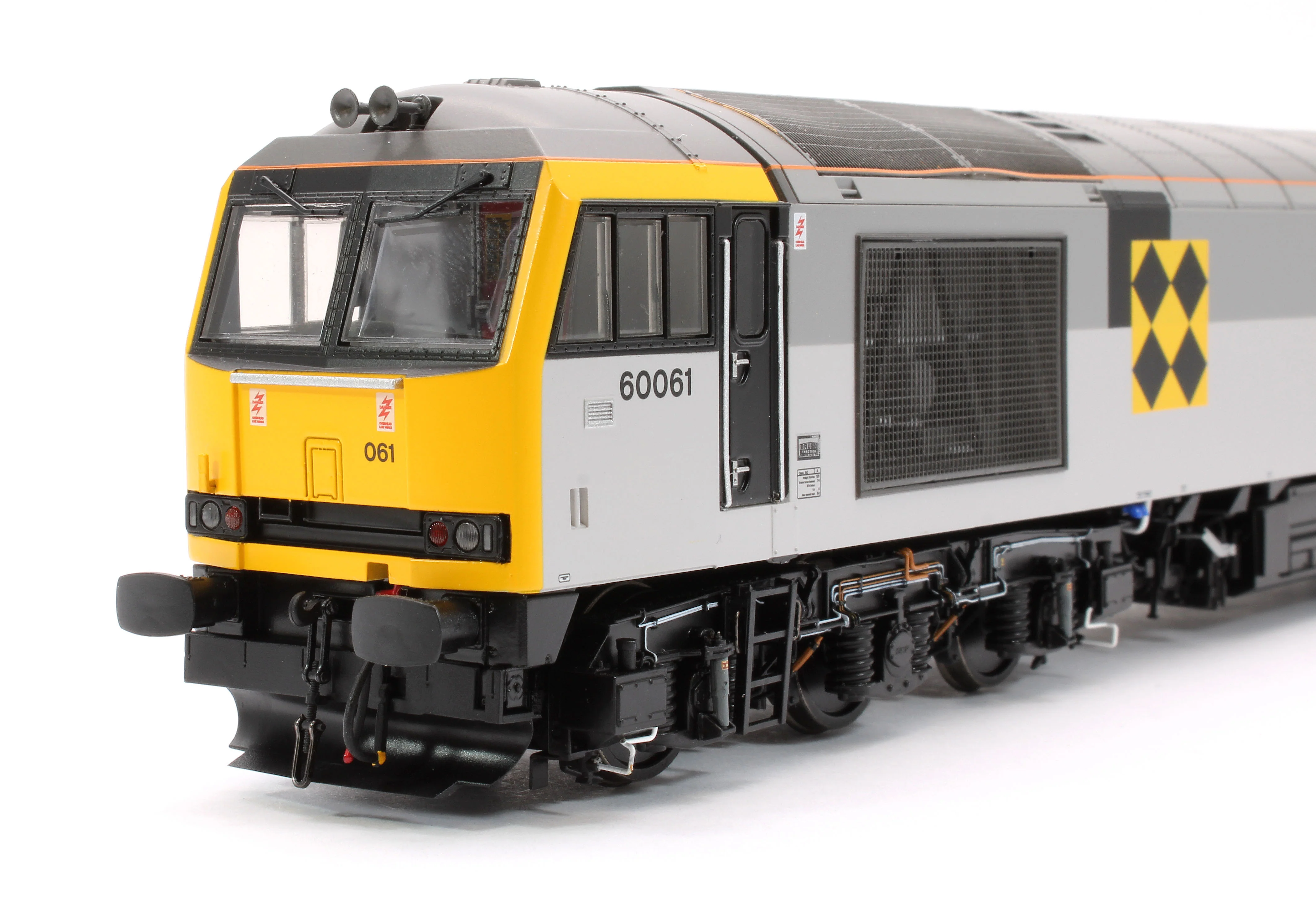 CM-60061-TGCL Class 60 061 âAlexander Graham Bellâ Triple Grey Coal Diesel Electric Locomotive - Image 10