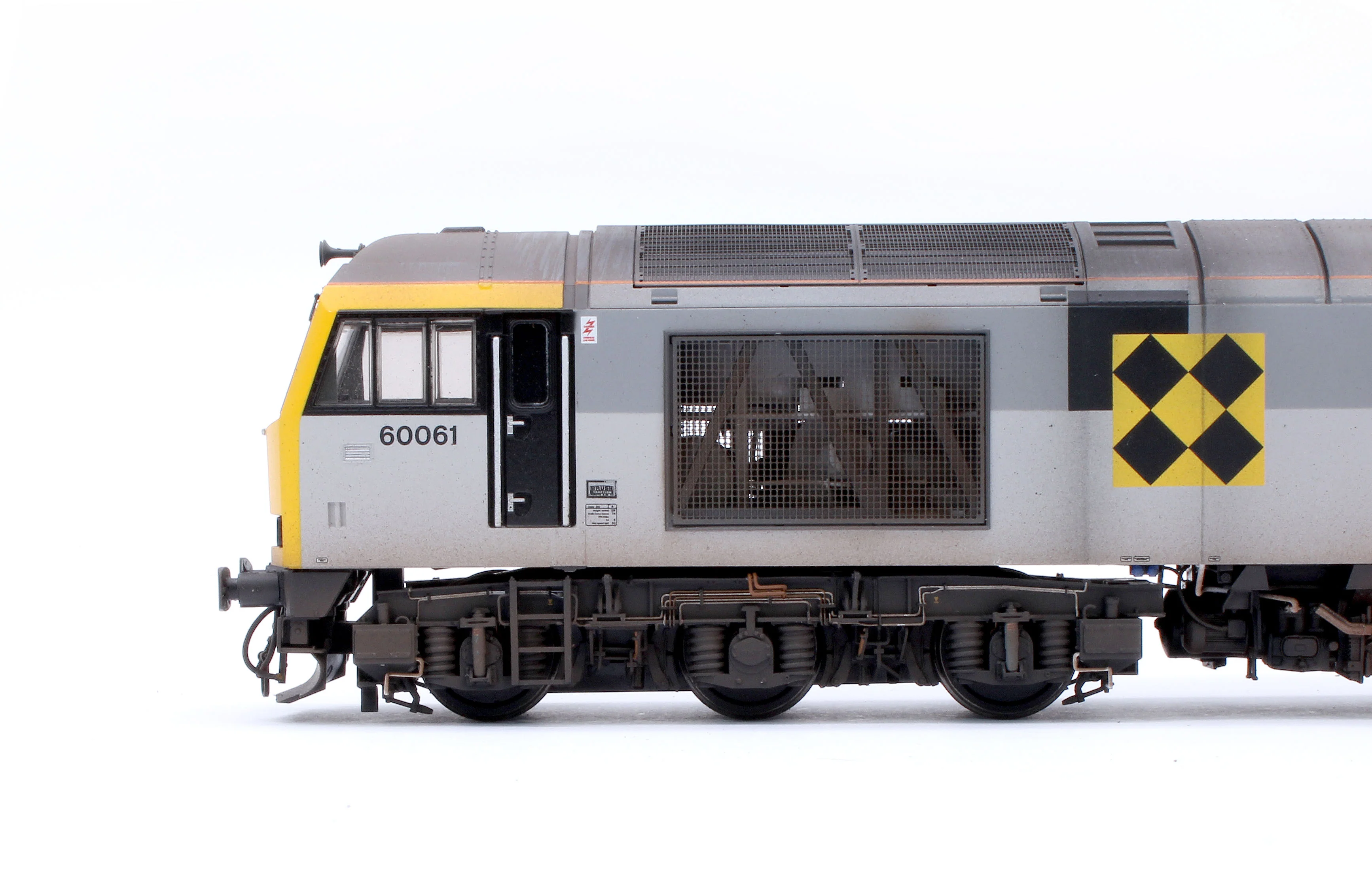 CM-60061-TGCL-SOUNDW Highly Detailed Premium Weathered Class 60 061 “Alexander Graham Bell” Triple Grey Coal Diesel Electric Locomotive - DCC Sound - Image 6