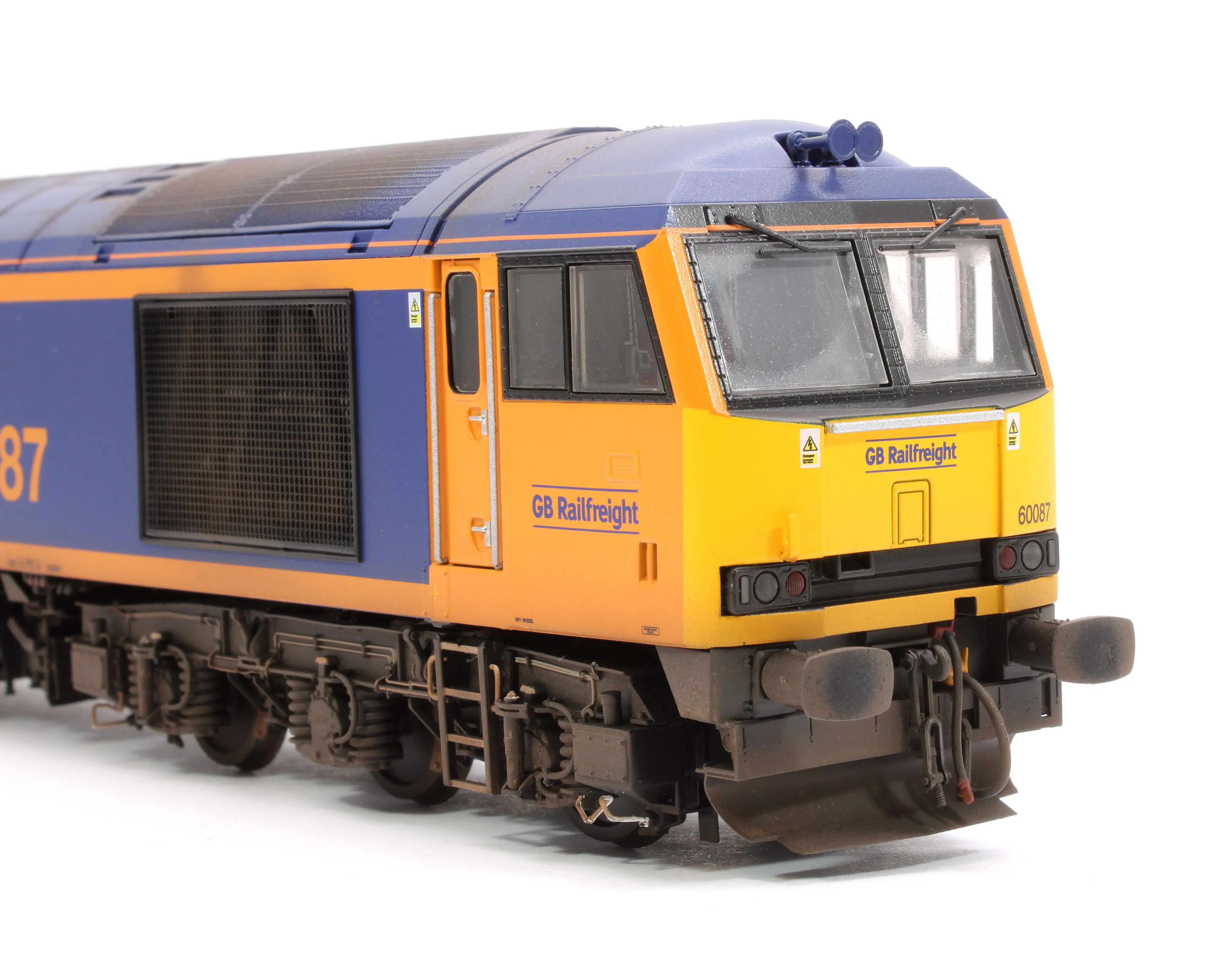 CM-60087-GBRFW Highly Detailed Premium Weathered Class 60 087 GBRf GB Railfreight Diesel Electric Locomotive - Image 9