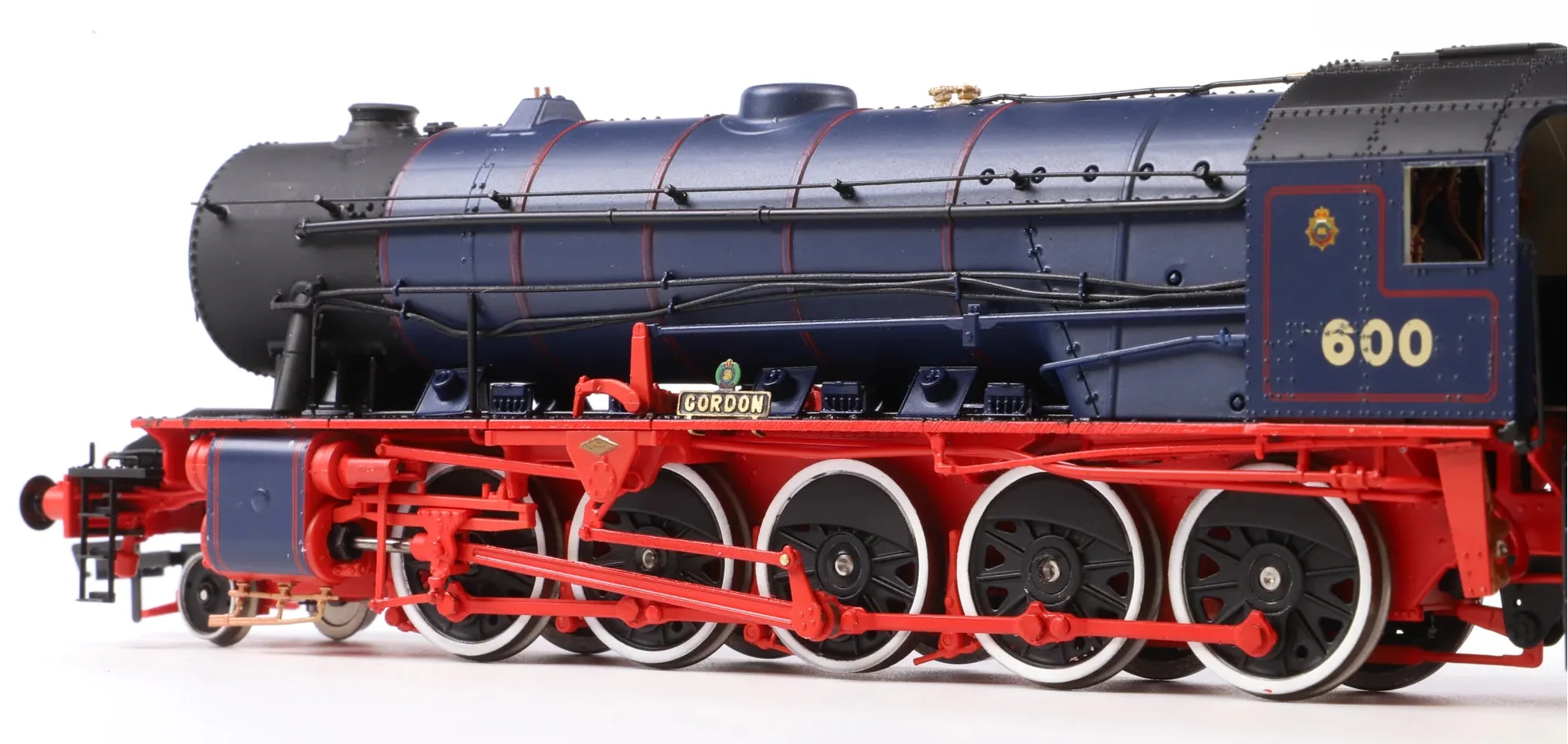 C1001ZS WD Austerity 2-10-0 'Gordon' Longmoor Military Railway Blue No.600 Steam Locomotive - DCC Sound - Image 7