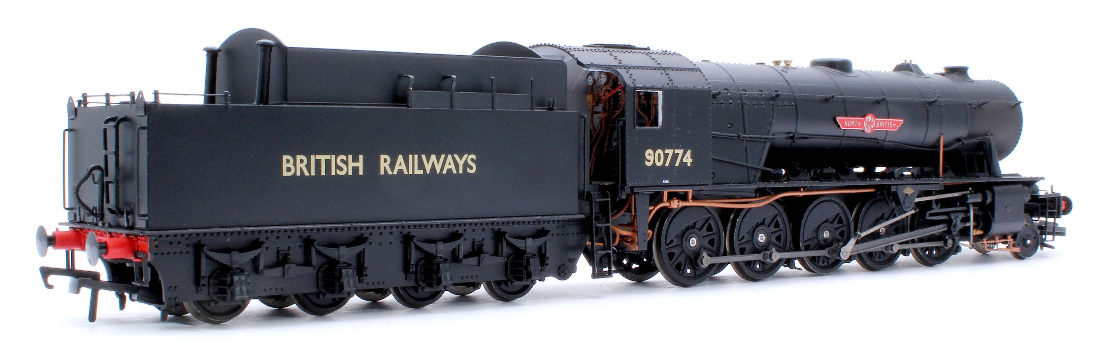 C1009RIS WD Austerity 2-10-0 'North British' British Railways Black No.90774 Steam Locomotive - DCC Sound - Image 4