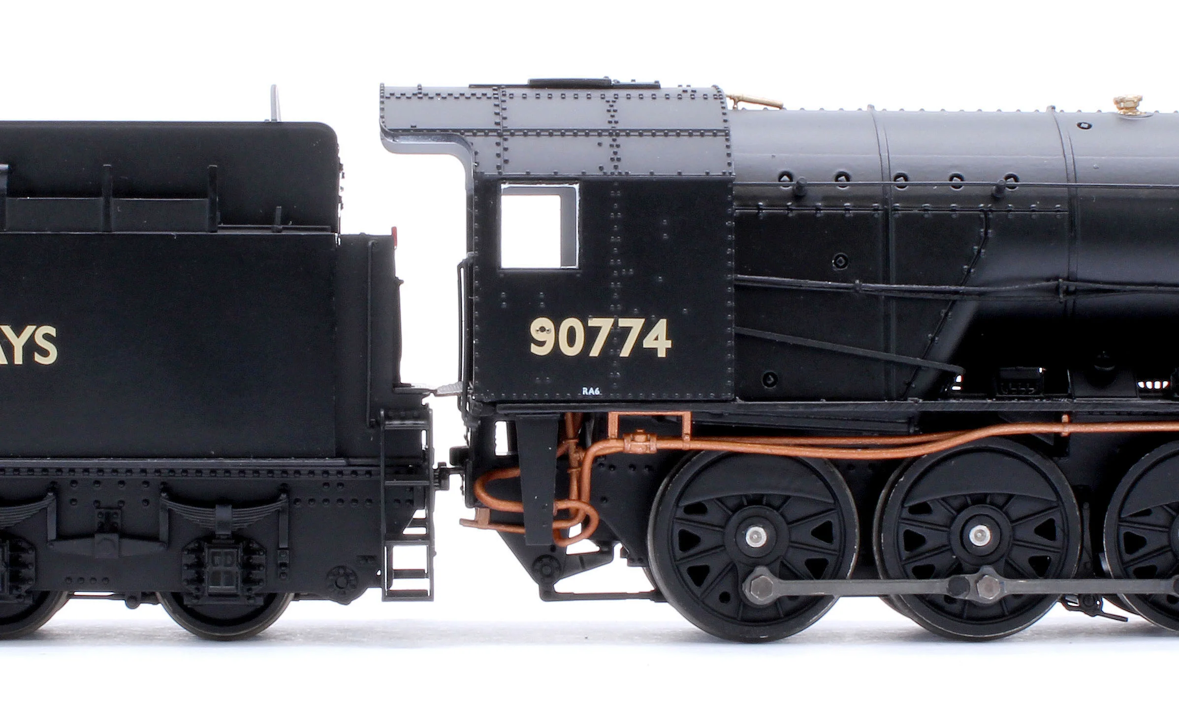 C1009RIS WD Austerity 2-10-0 'North British' British Railways Black No.90774 Steam Locomotive - DCC Sound - Image 8