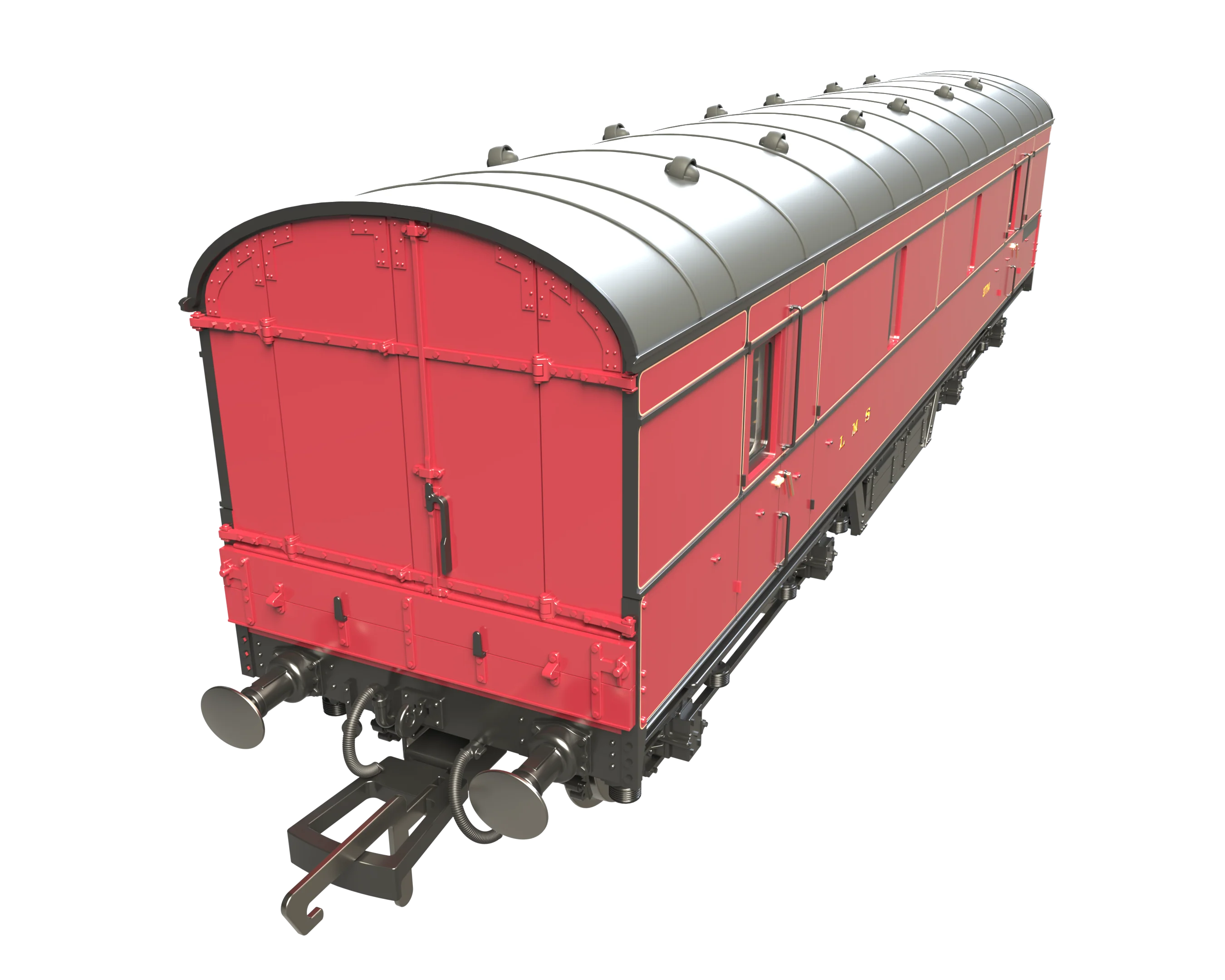 C2020 LMS 42ft GUV Parcels Van LMS Lined Crimson 37714 - Image 2