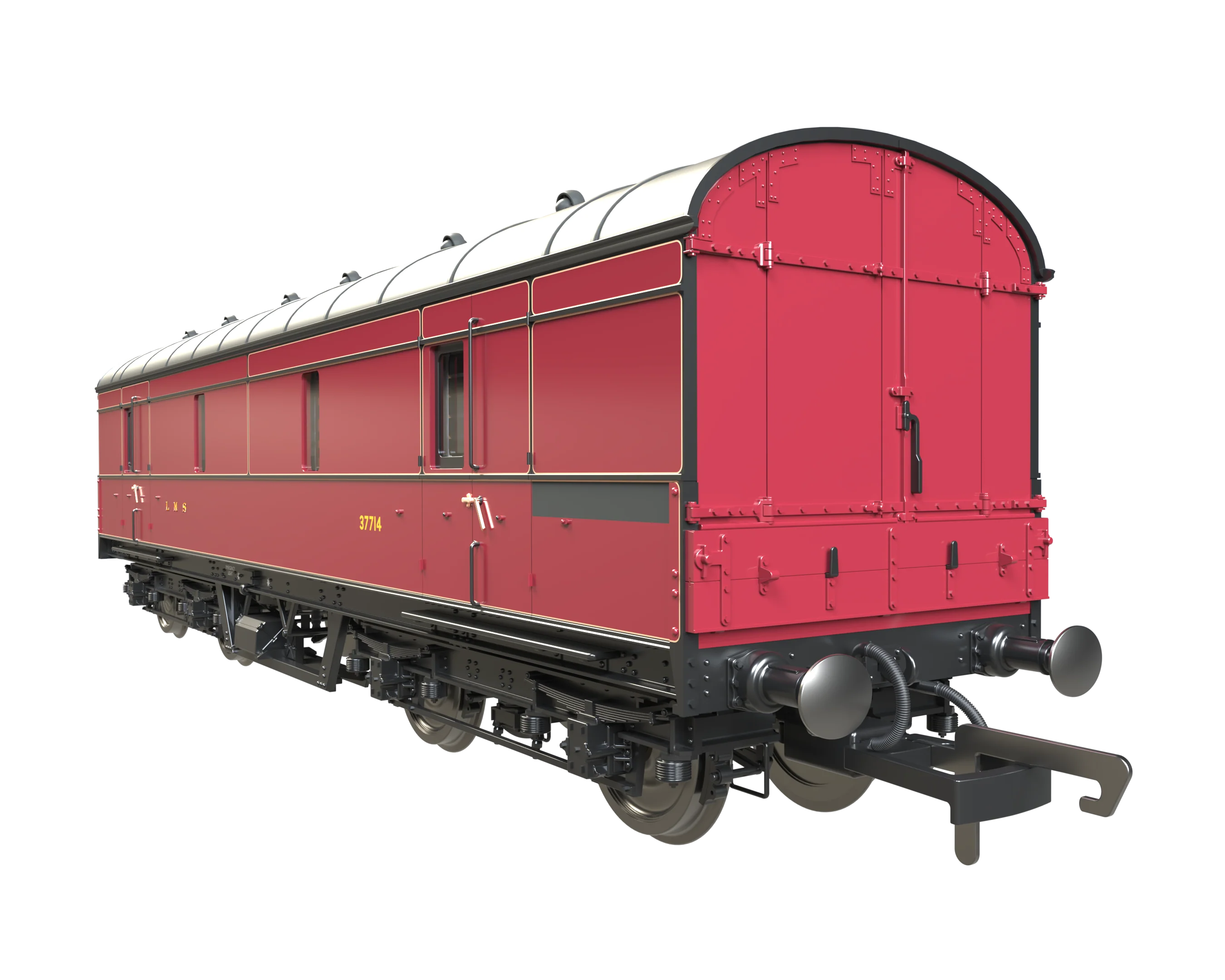 C2020 LMS 42ft GUV Parcels Van LMS Lined Crimson 37714 - Image 7