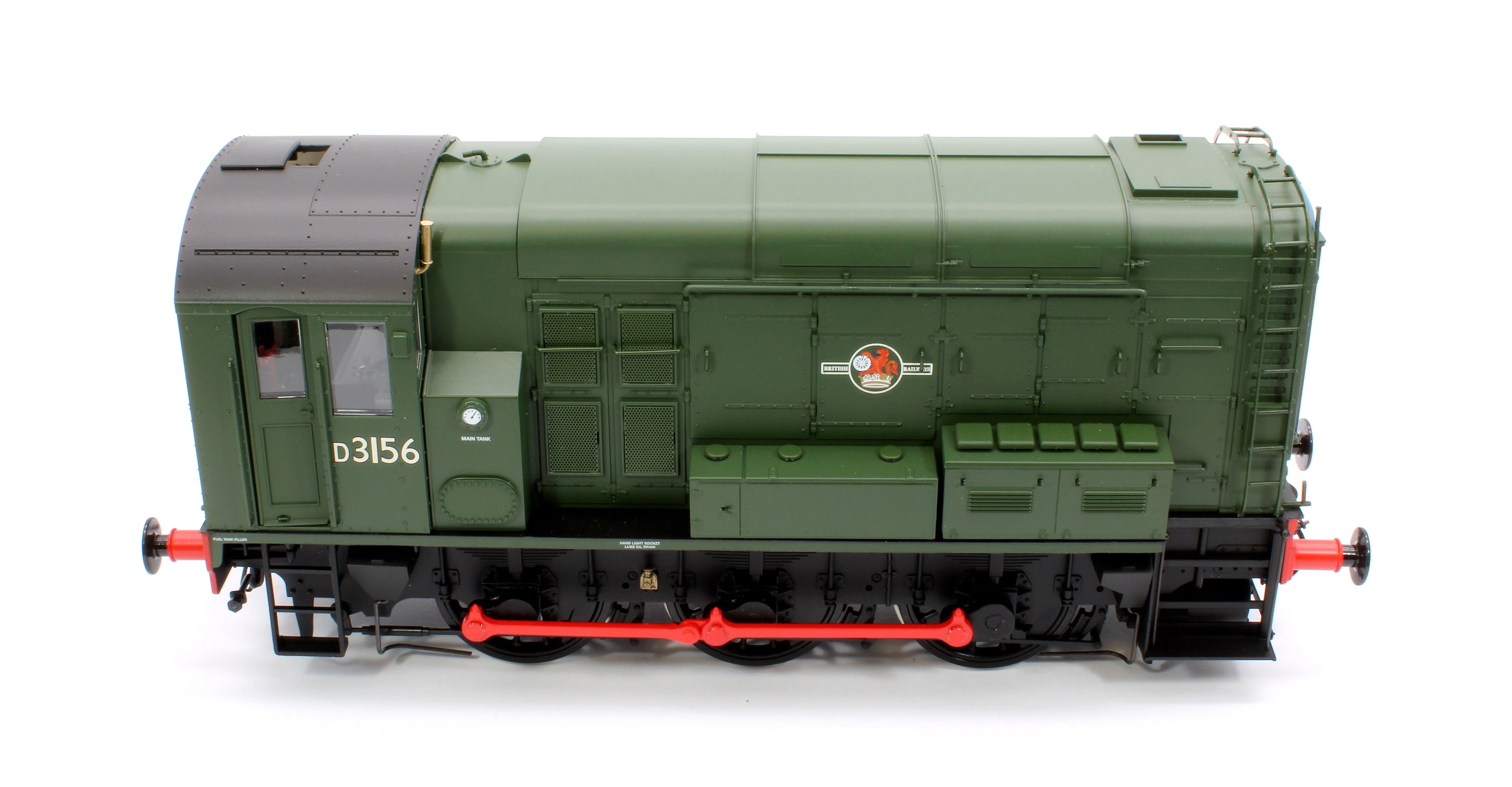 7D-008-018 Class 08 D3156 BR Green Late Crest No Warning Panels Diesel Shunter Locomotive - Image 10