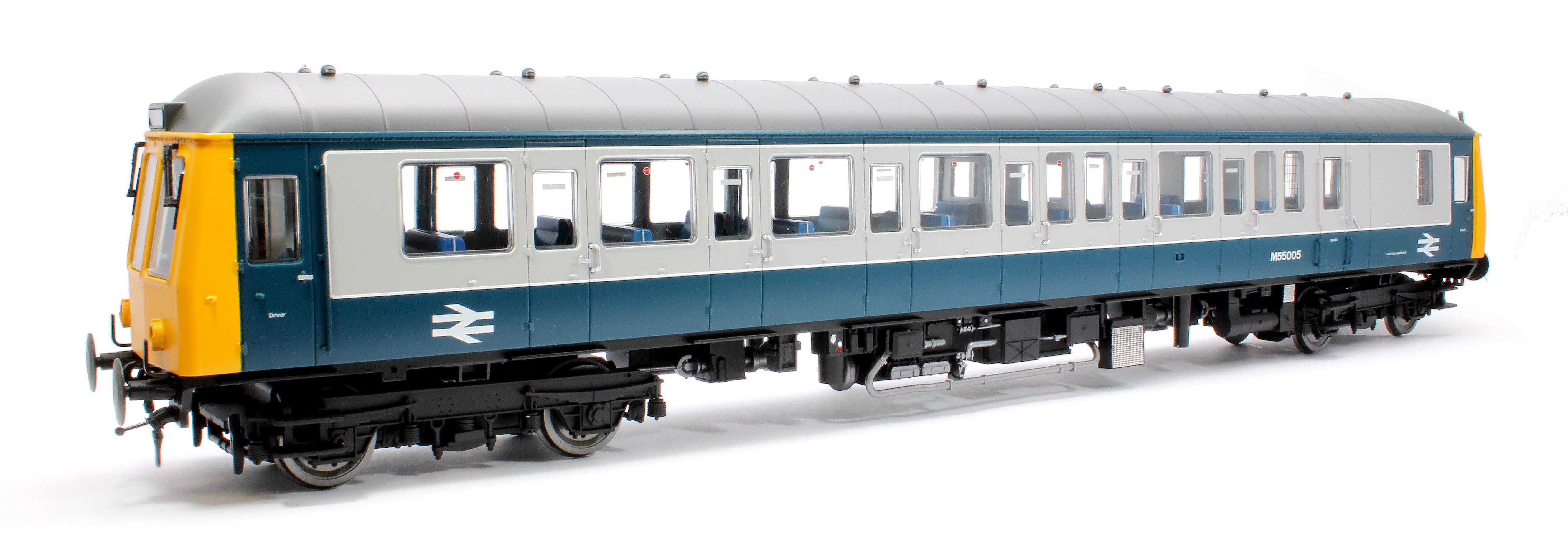 7D-015-008 Class 122 M55005 Blue/Grey Single Car DMU - Image 3