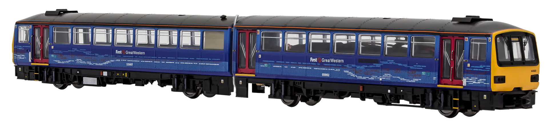 2D-143-002 Class 143 2 Car DMU 143621 First Great Western Local Lines