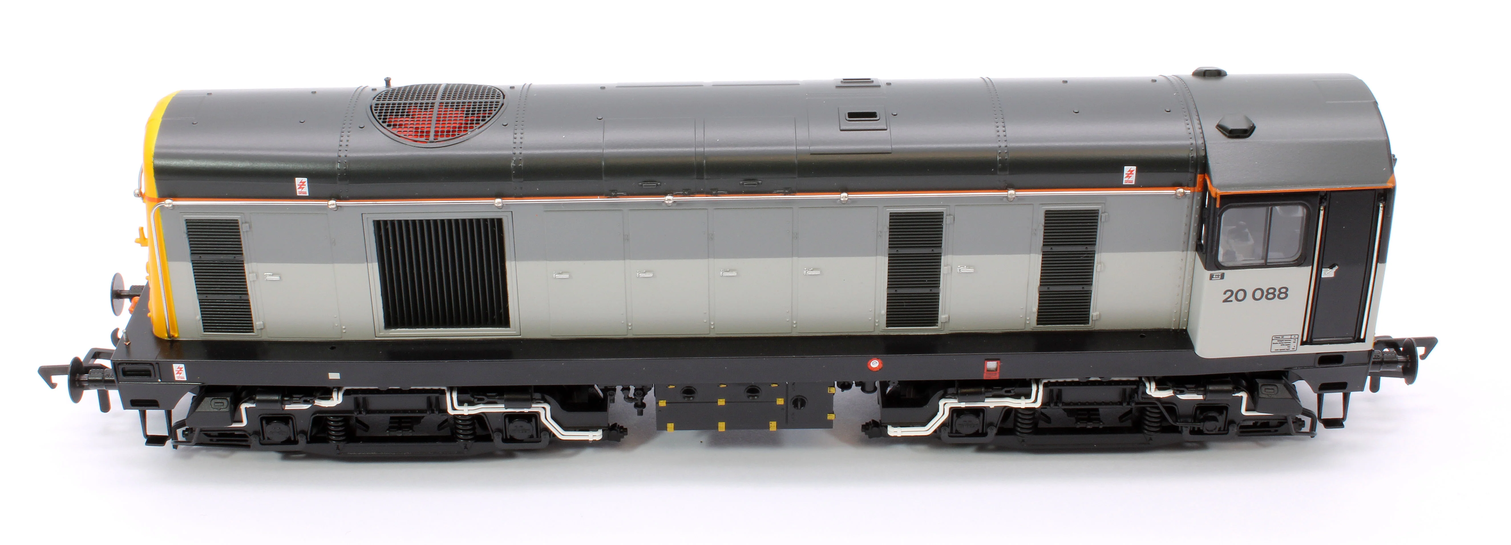 35-361SF Class 20/0 Disc Headcode 20088 BR Railfreight Sector Unbranded Diesel Locomotive - DCC Sound - Image 10