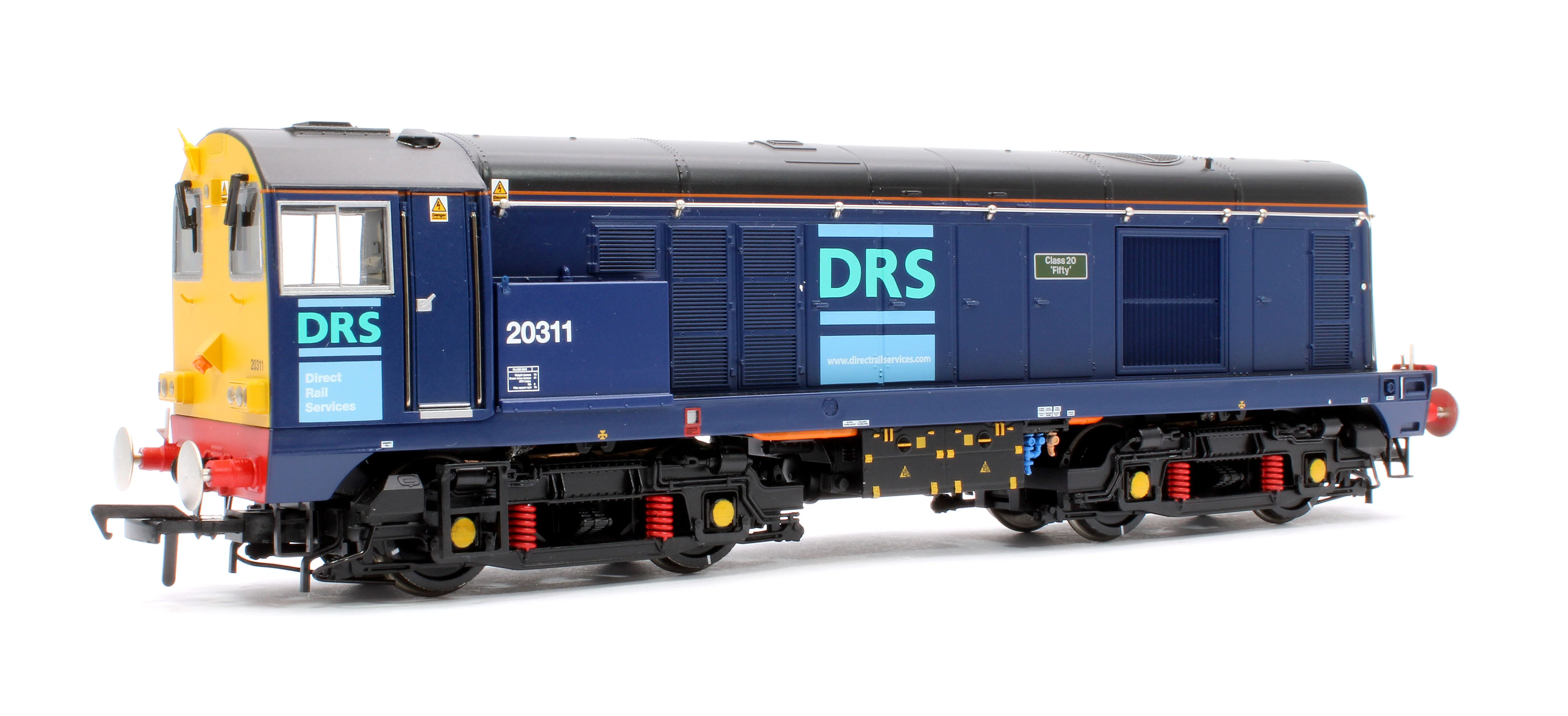 35-125BSF Class 20/3 20311 'Class 20 'Fifty'' DRS Blue Diesel Locomotive - DCC Sound - Image 3