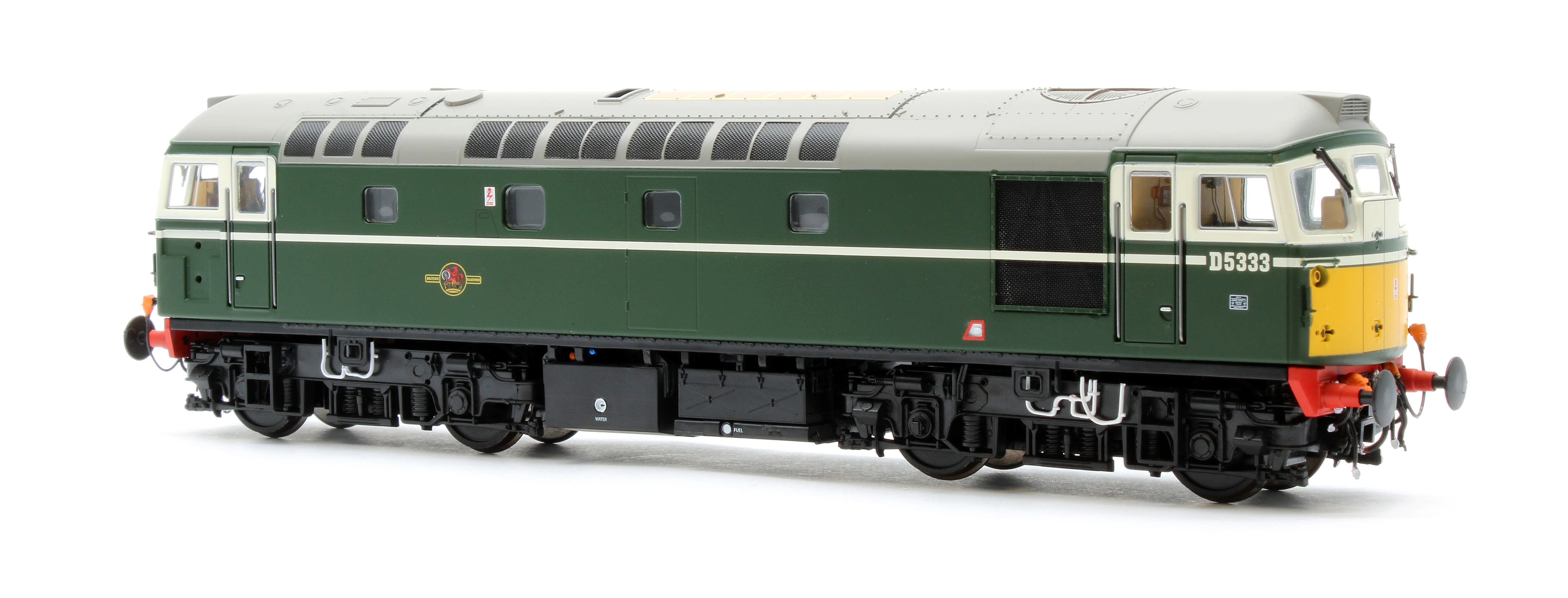 2641 Class 26 BR Green D5333 (small yellow panels) Diesel Locomotive - Image 2