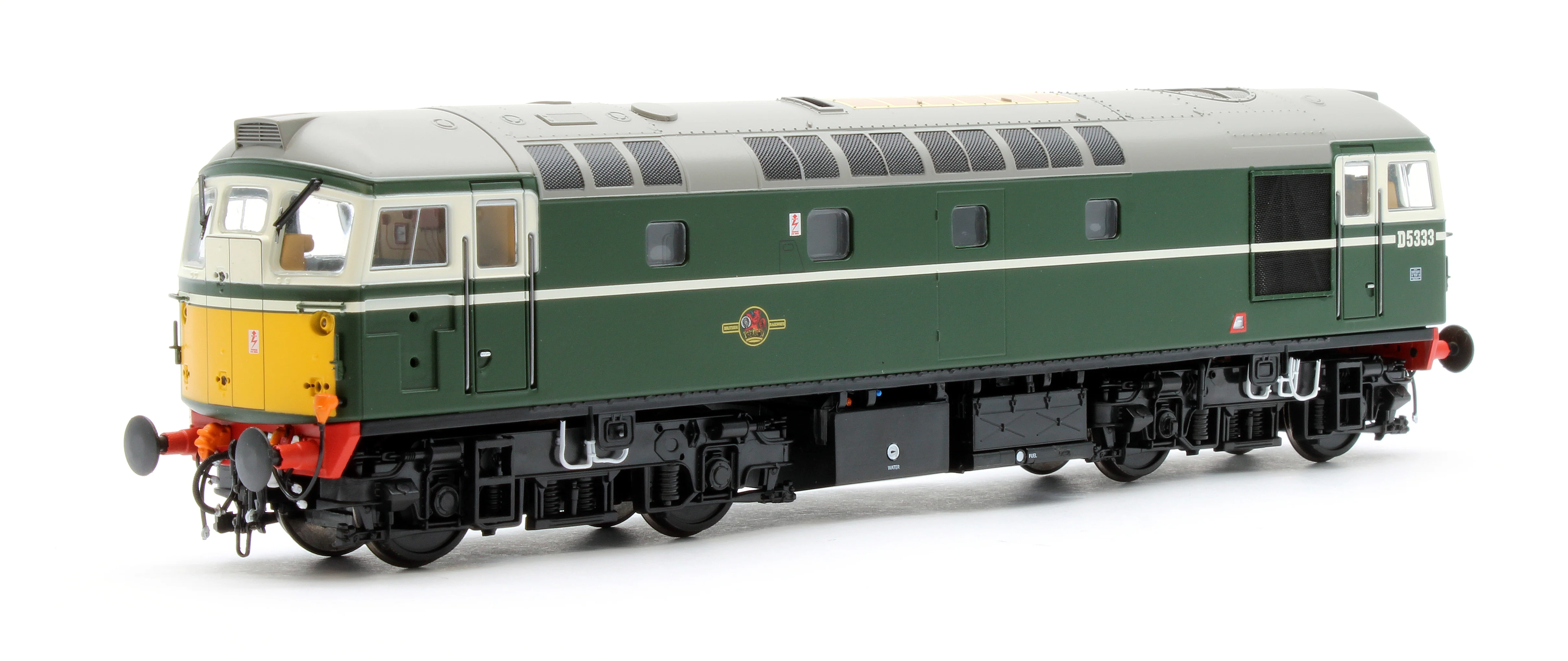 2641 Class 26 BR Green D5333 (small yellow panels) Diesel Locomotive - Image 3