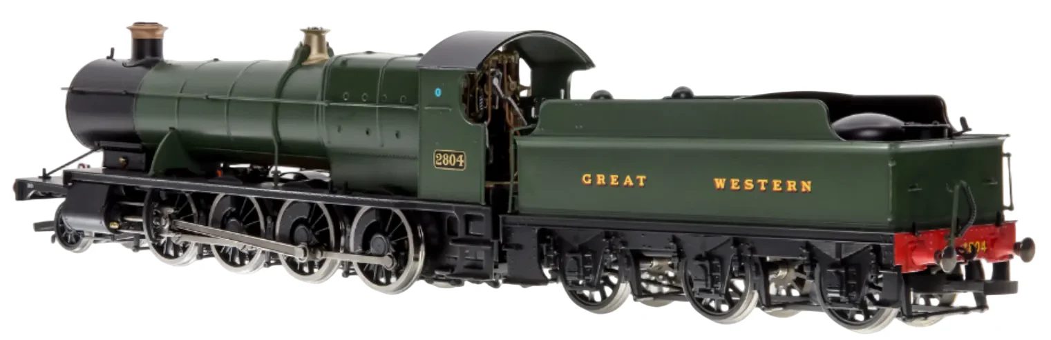 4S-009-002S Class 28xx / 2884 2804 Great Western Green 2-8-0 Steam Locomotive - DCC Sound - Image 2