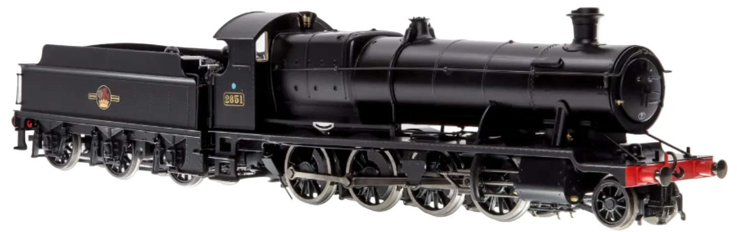4S-009-007 Class 28xx / 2884 2851 BR Late Crest Black 2-8-0 Steam Locomotive