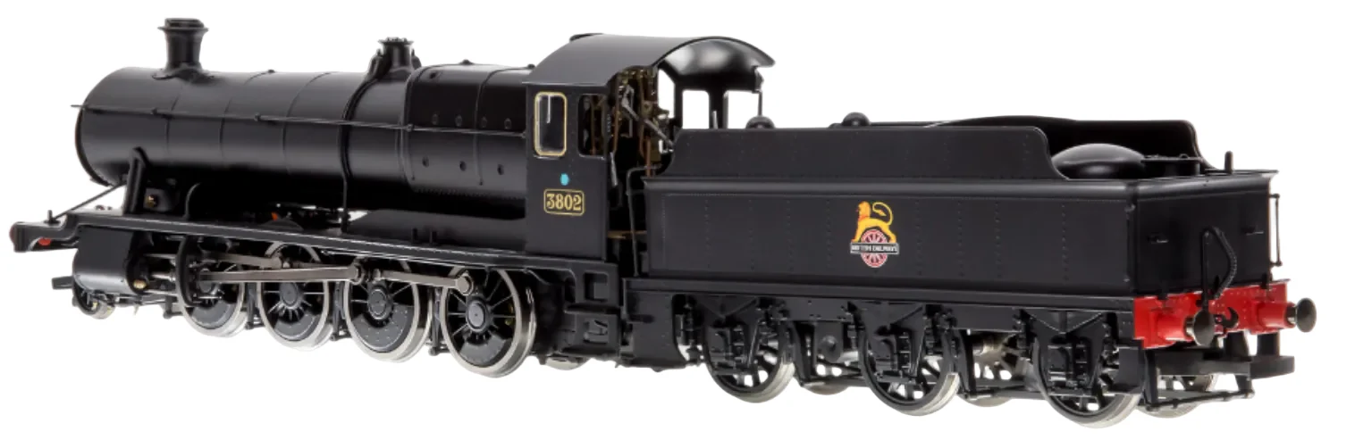 4S-009-006 Class 28xx / 2884 3802 BR Early Emblem Black 2-8-0 Steam Locomotive - Image 2