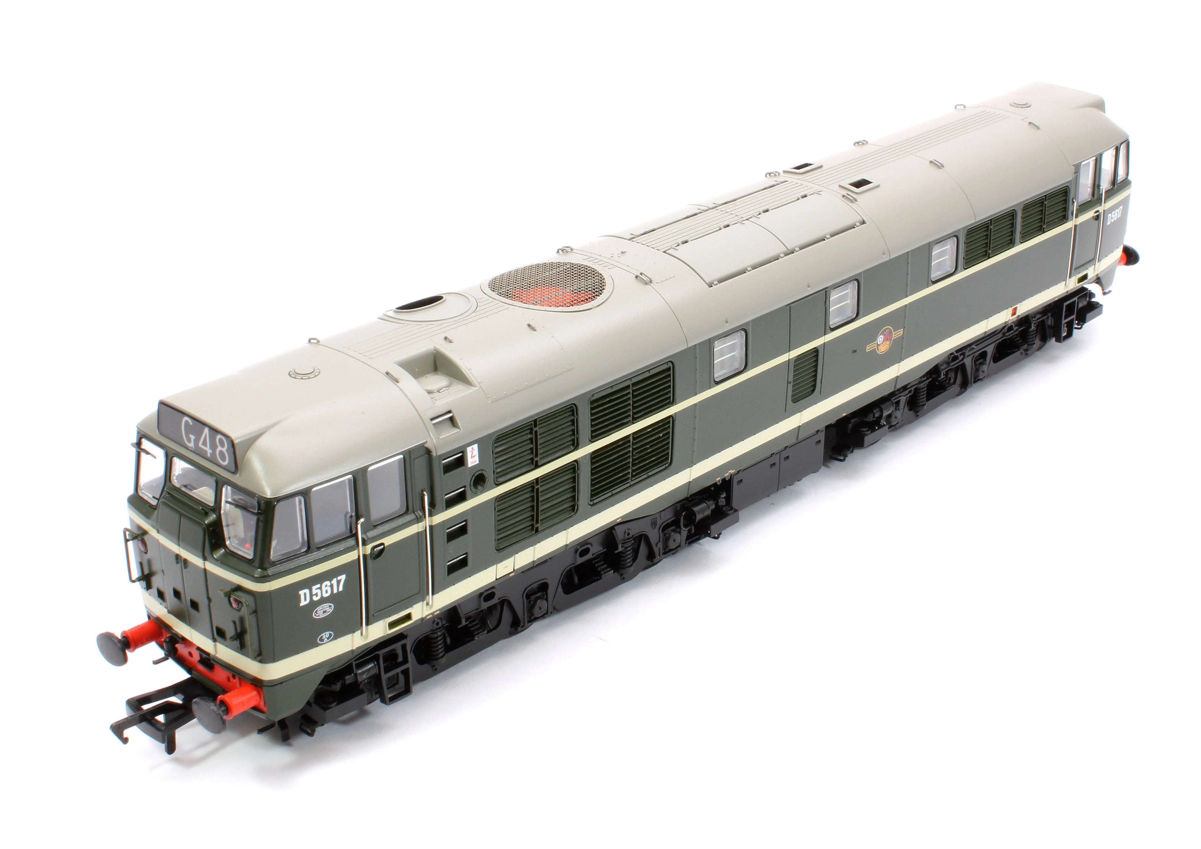 35-801ASF Class 30 D5617 BR Green (Late Crest) Diesel Locomotive - DCC Sound - Image 11