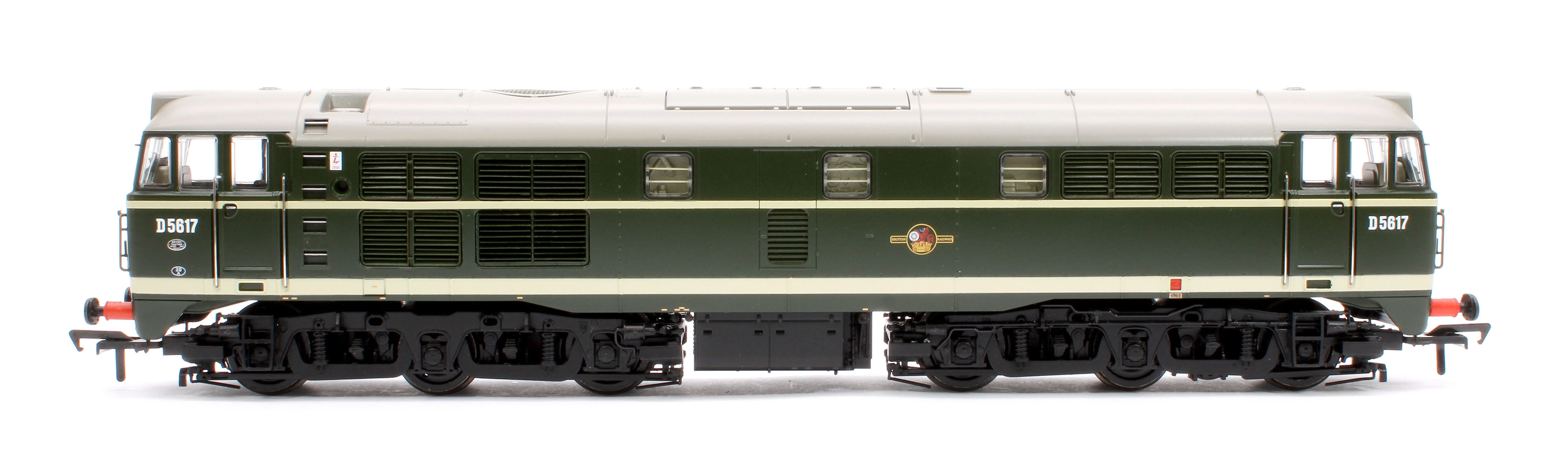 35-801ASF Class 30 D5617 BR Green (Late Crest) Diesel Locomotive - DCC Sound - Image 6