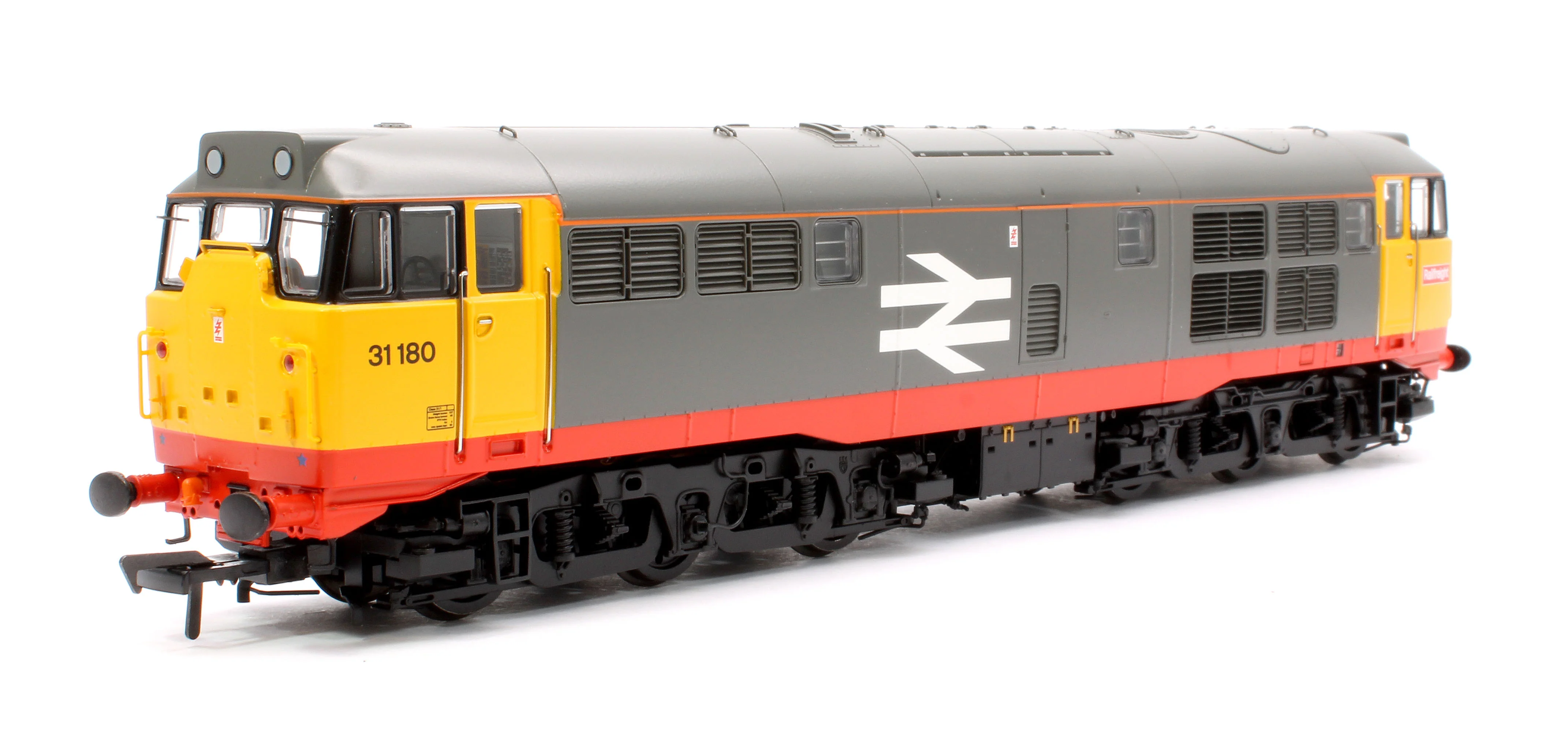 35-821SFX Class 31/1 Refurbished 31180 BR Railfreight (Red Stripe) Diesel Locomotive - DCC Sound Deluxe - Image 3