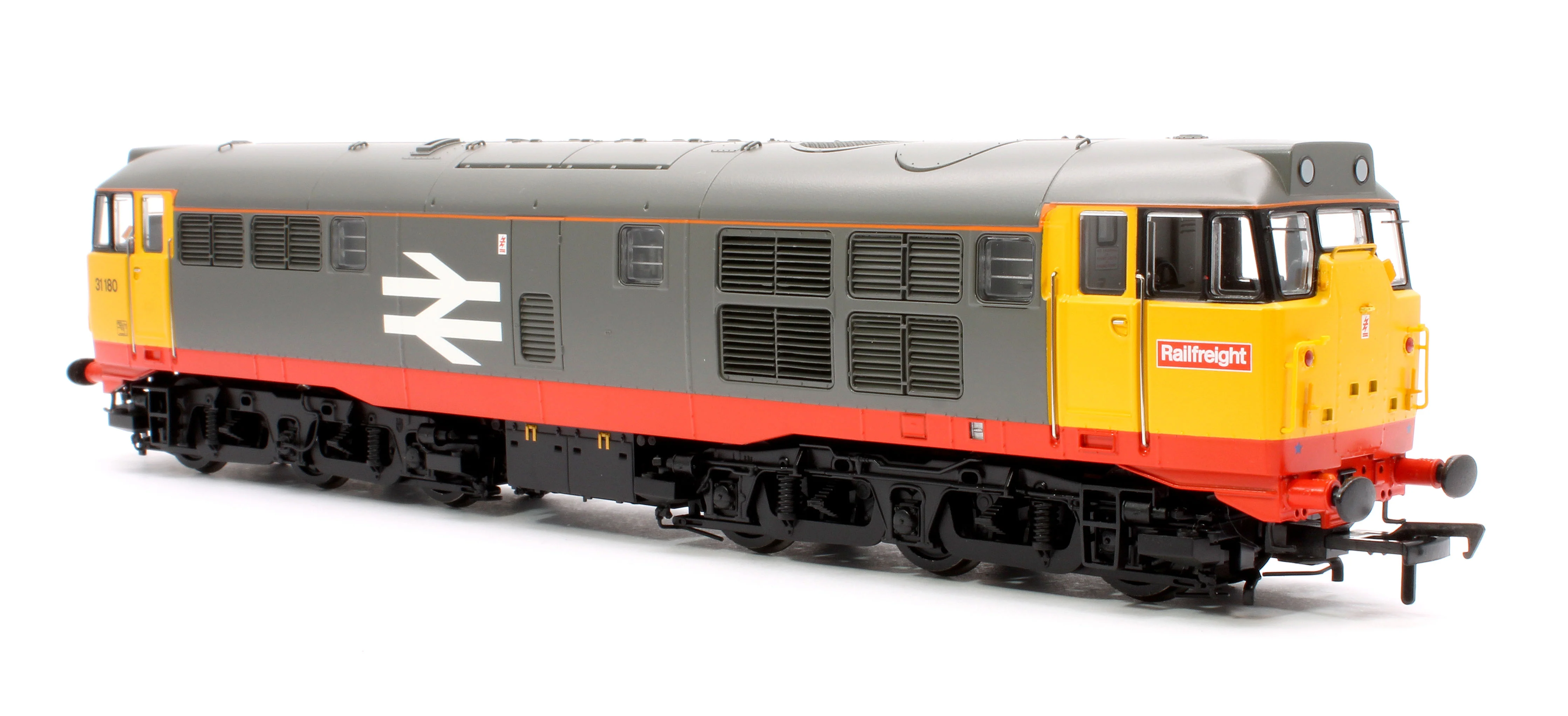 35-821SFX Class 31/1 Refurbished 31180 BR Railfreight (Red Stripe) Diesel Locomotive - DCC Sound Deluxe - Image 4