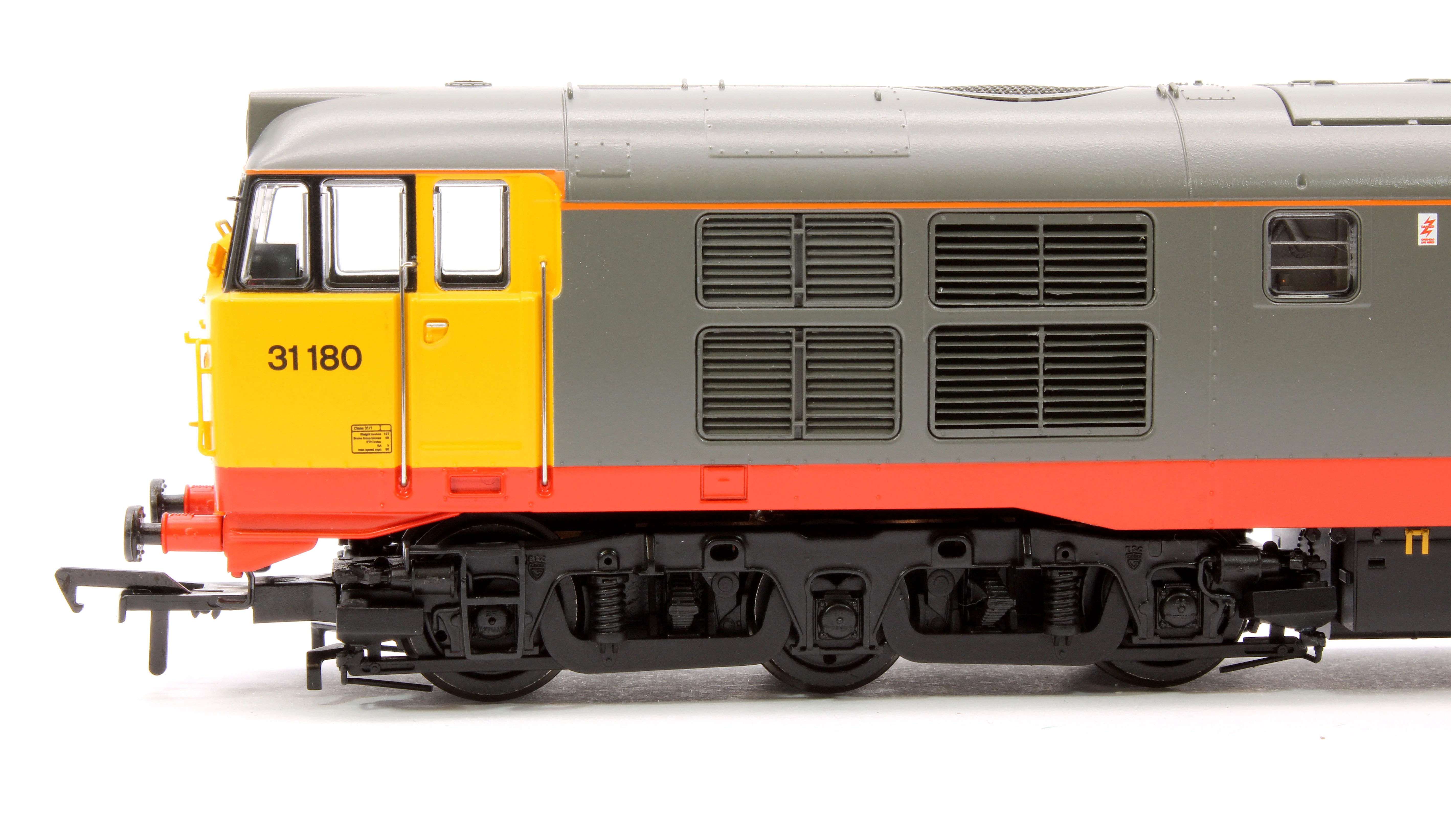 35-821SFX Class 31/1 Refurbished 31180 BR Railfreight (Red Stripe) Diesel Locomotive - DCC Sound Deluxe - Image 7