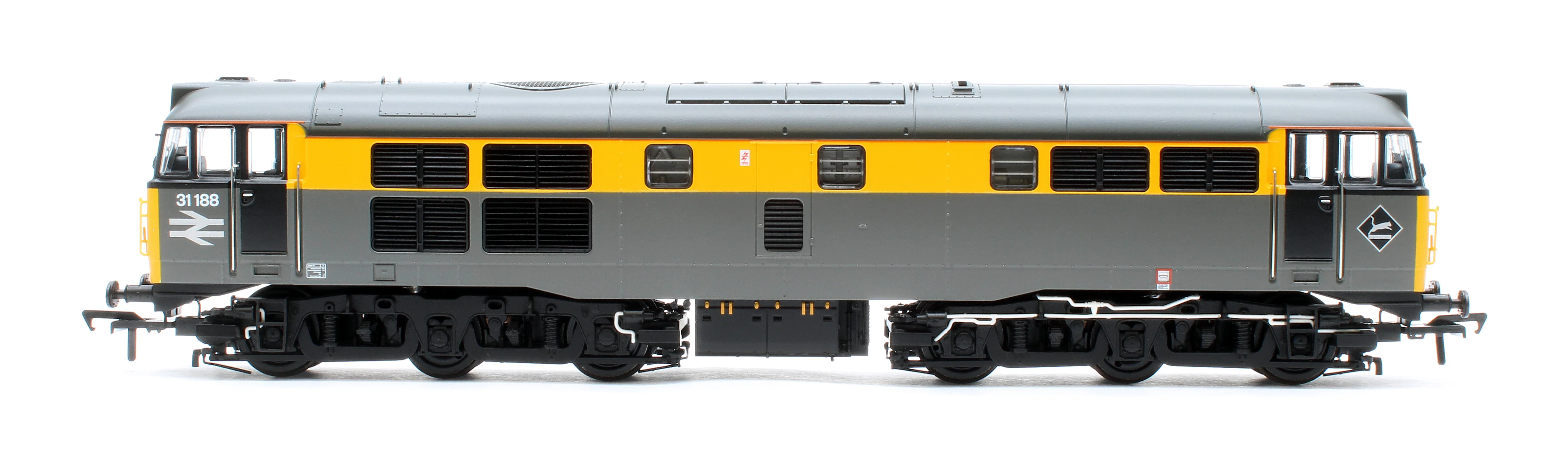 35-822 Class 31/1 Refurbished 31188 BR Engineers Grey & Yellow Diesel Locomotive - Image 5
