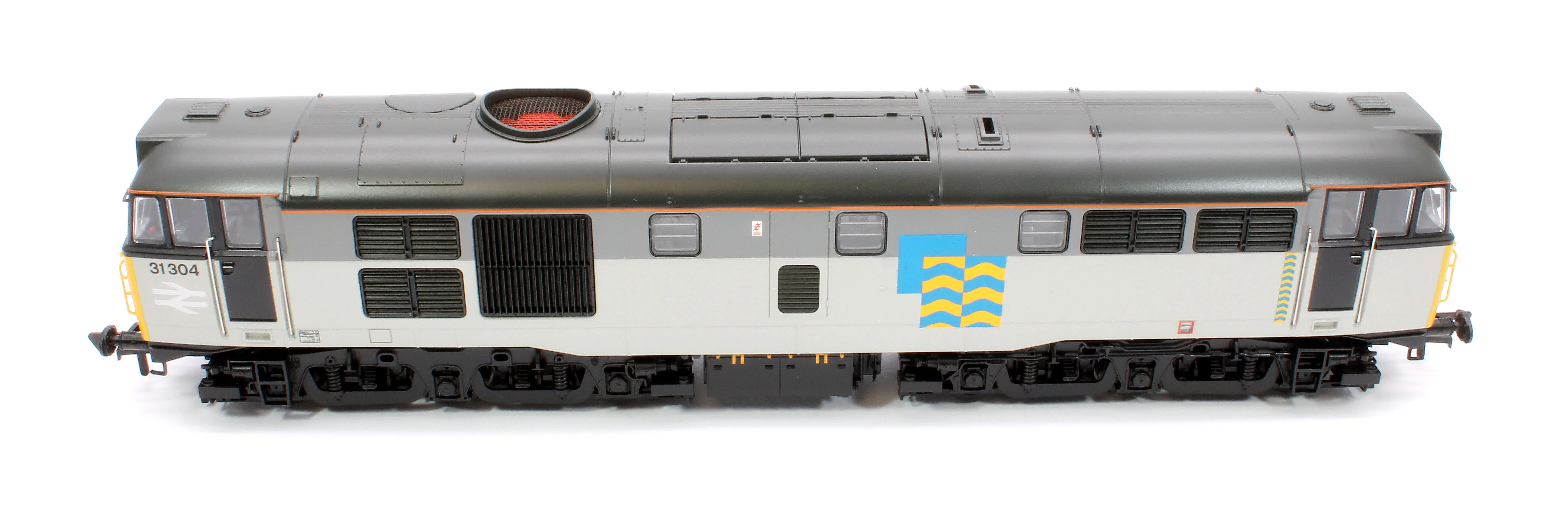 35-823ASFX Class 31/1 Refurbished 31304 BR Railfreight Petroleum Sector Diesel Locomotive - DCC Sound Deluxe - Image 11