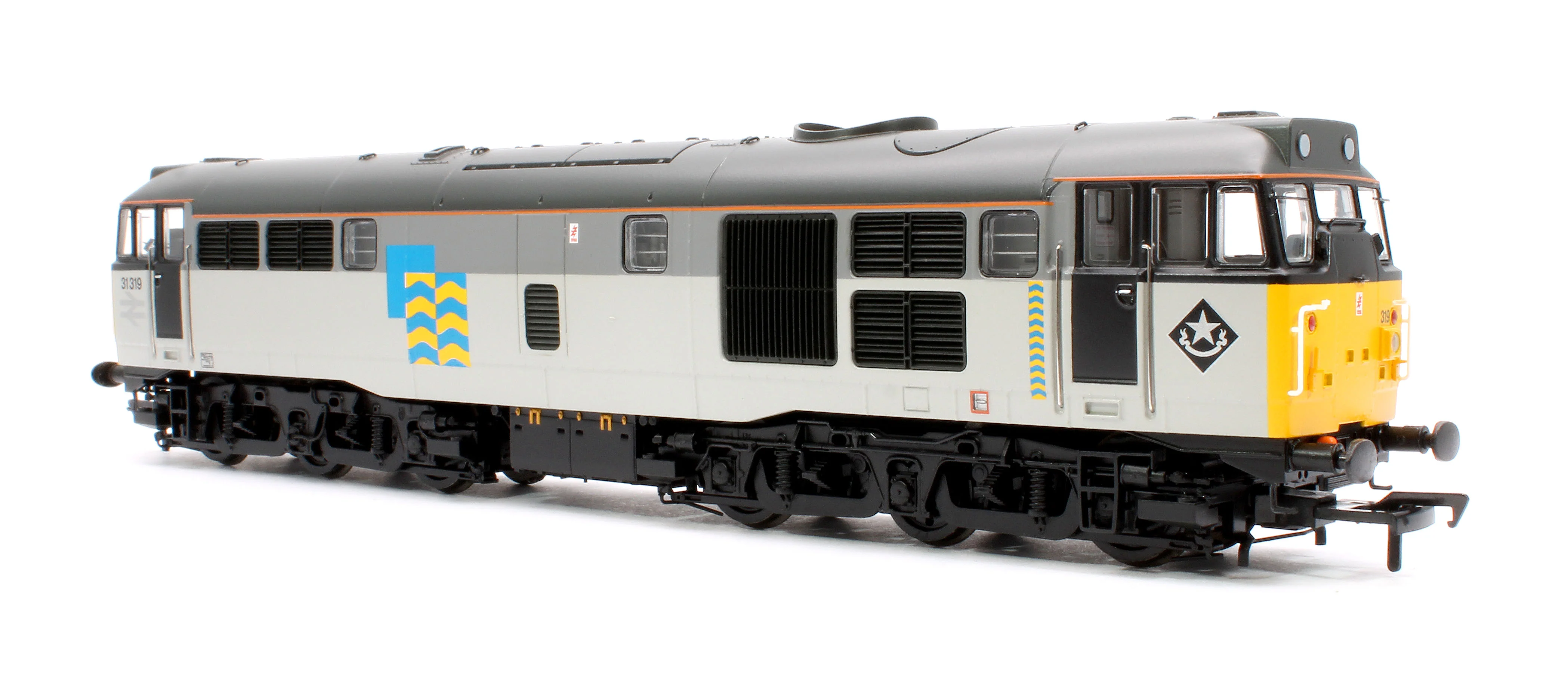 35-823SF Class 31/1 Refurbished 31319 BR Railfreight Petroleum Sector Diesel Locomotive - DCC Sound - Image 4