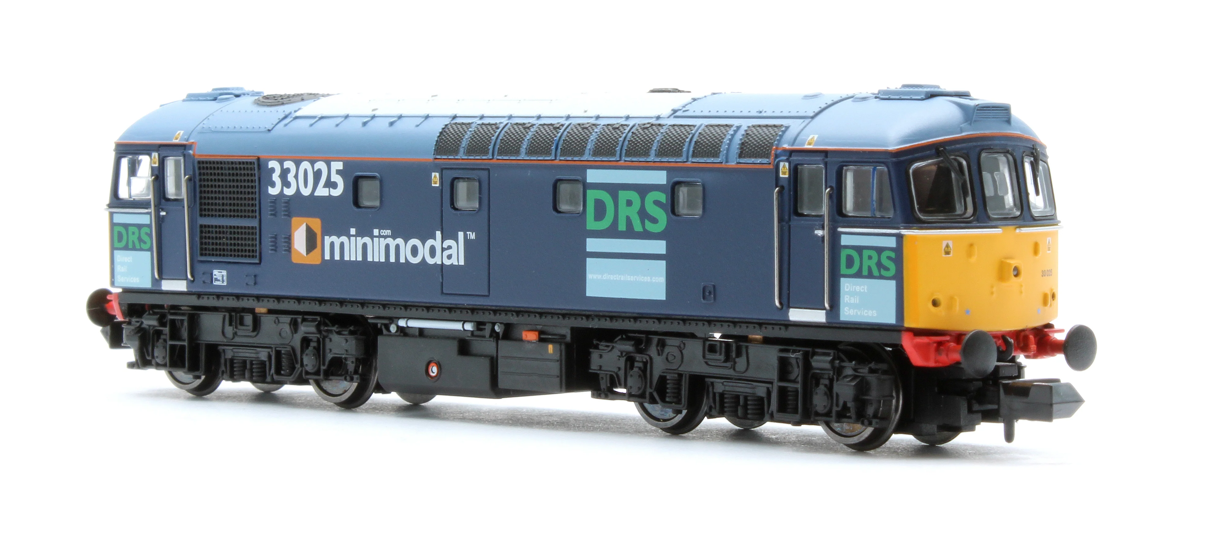 2D-001-012D Class 33/0 33025 DRS Diesel Locomotive - DCC Fitted - Image 4