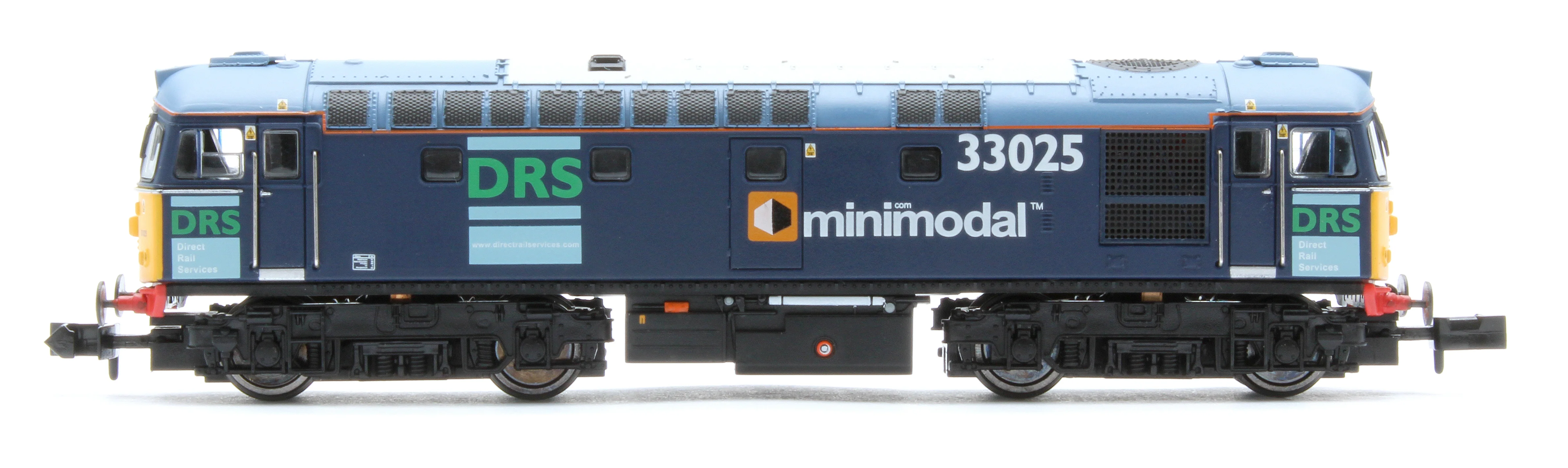 2D-001-012D Class 33/0 33025 DRS Diesel Locomotive - DCC Fitted - Image 5