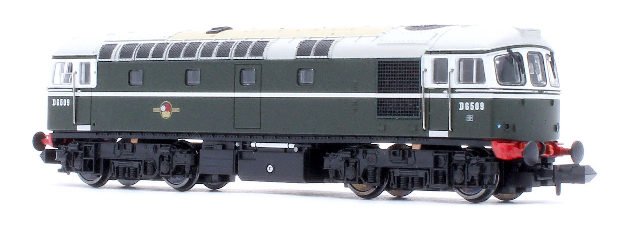 2D-001-009D Class 33/0 D6509 BR Green No Yellow Warning Panel Diesel Locomotive - DCC Fitted - Image 5
