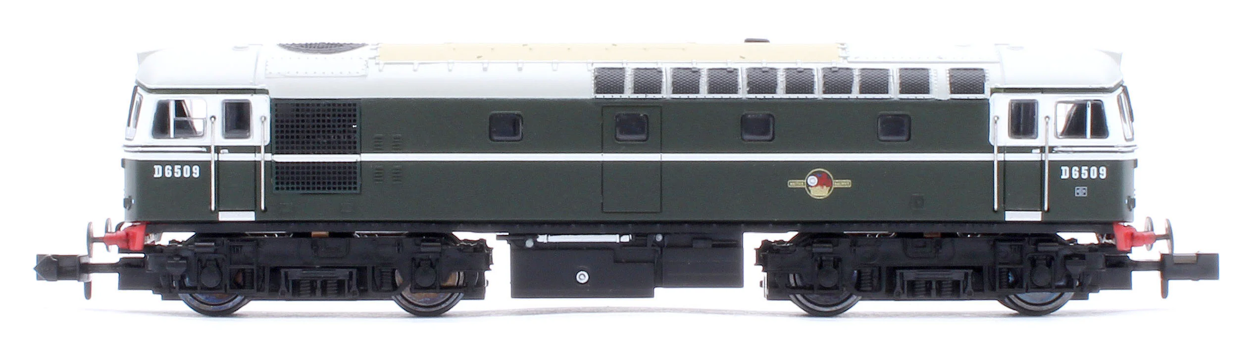 2D-001-009 Class 33/0 D6509 BR Green No Yellow Warning Panel Diesel Locomotive - Image 2
