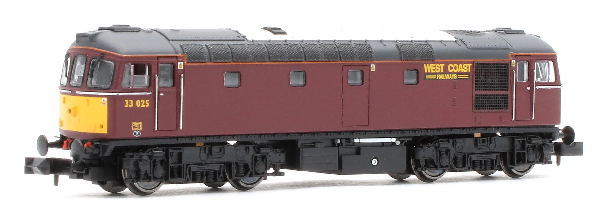 GM2210602 Class 33 025 West Coast Railway Company Diesel Locomotive - Image 4