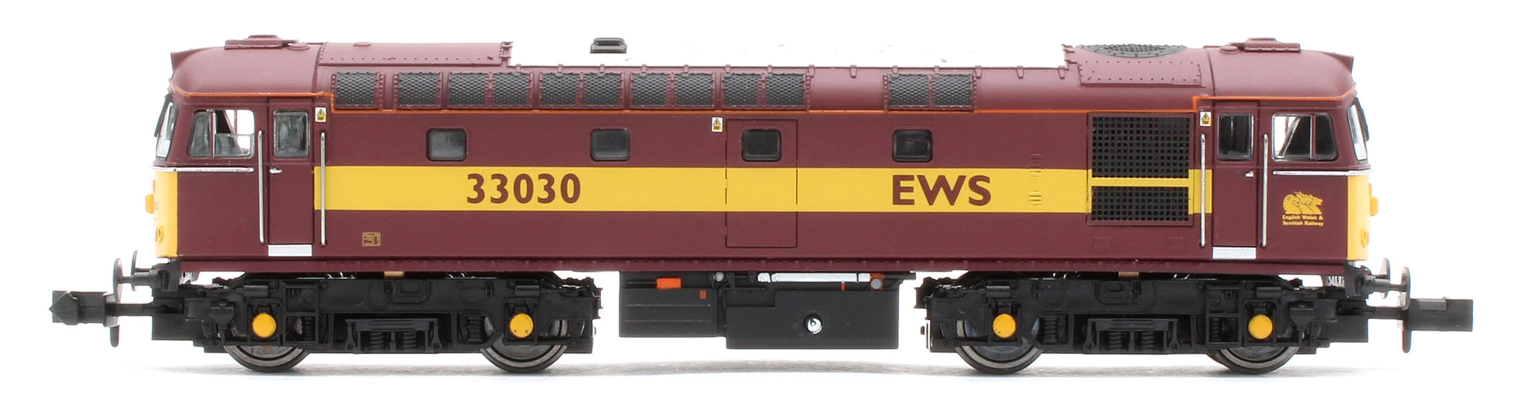 GM2210603 Class 33 030 EWS Red/Gold Diesel Locomotive - Image 5